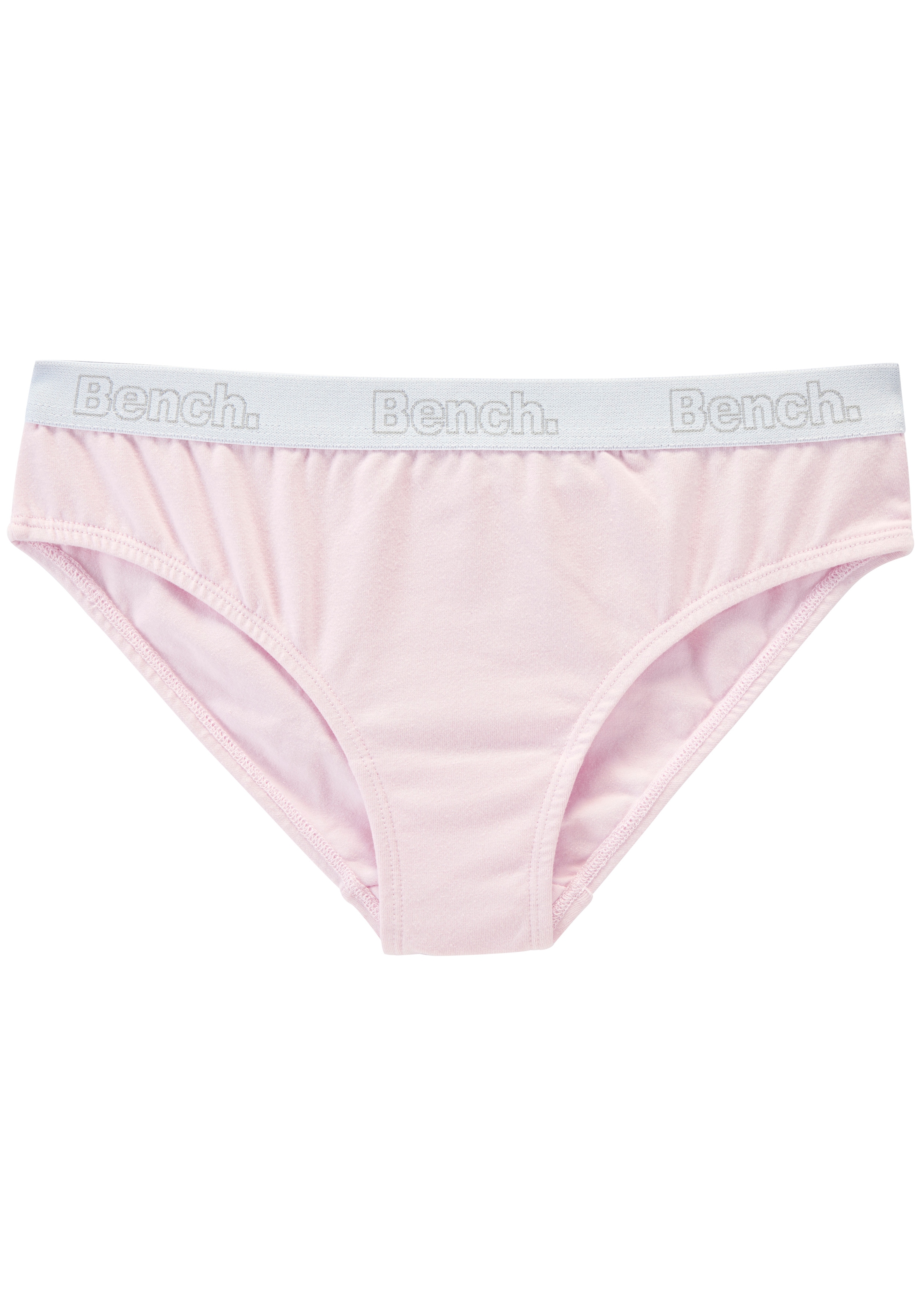 Bench. Slip Packung, 4 Stk. Mädchen - mit weichem Logo-Bündchen