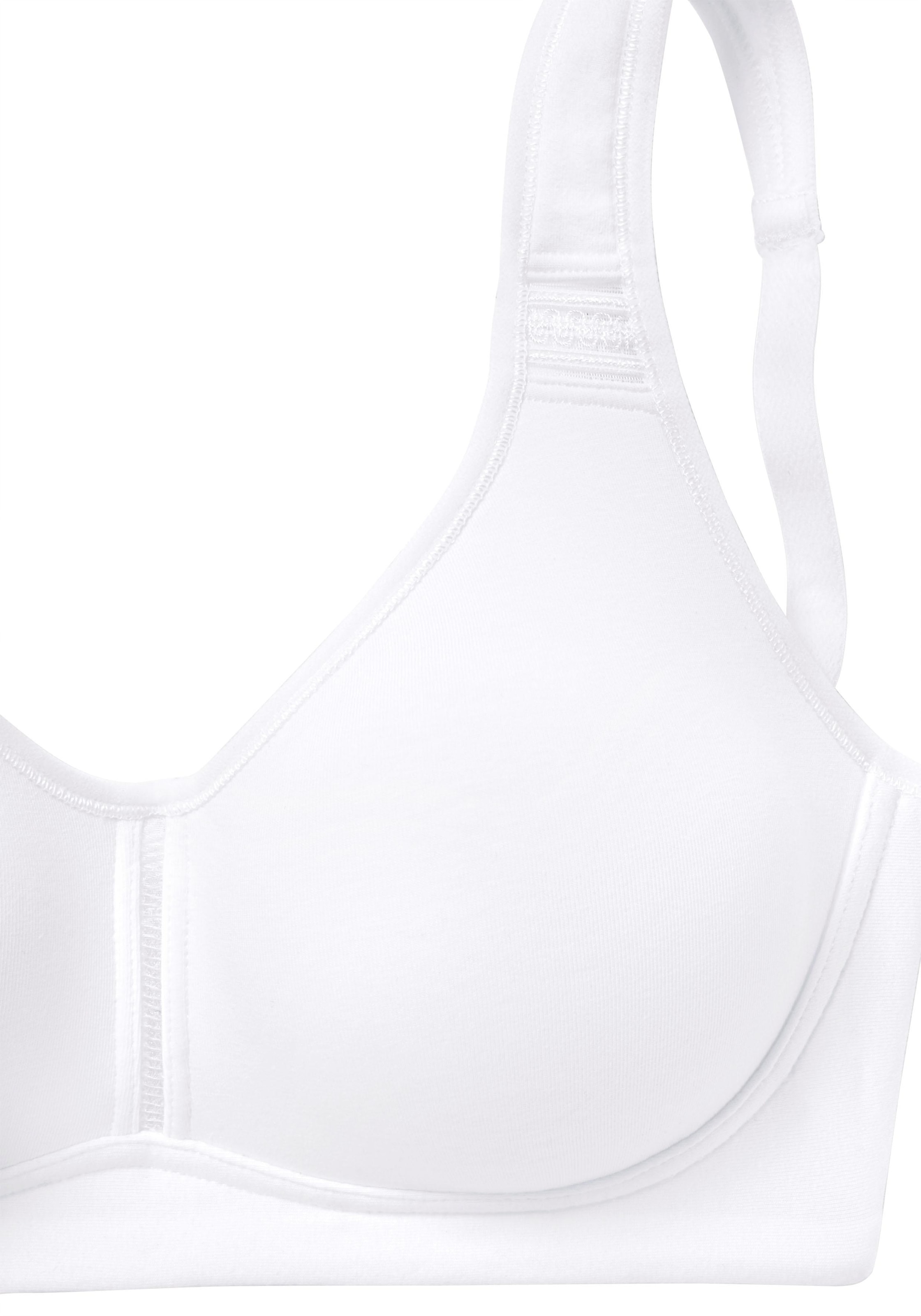 Stück), Baumwolle, aus Dessous petite T-Shirt-BH, bestellen Bügel Basic fleur ohne online (Packung, 2