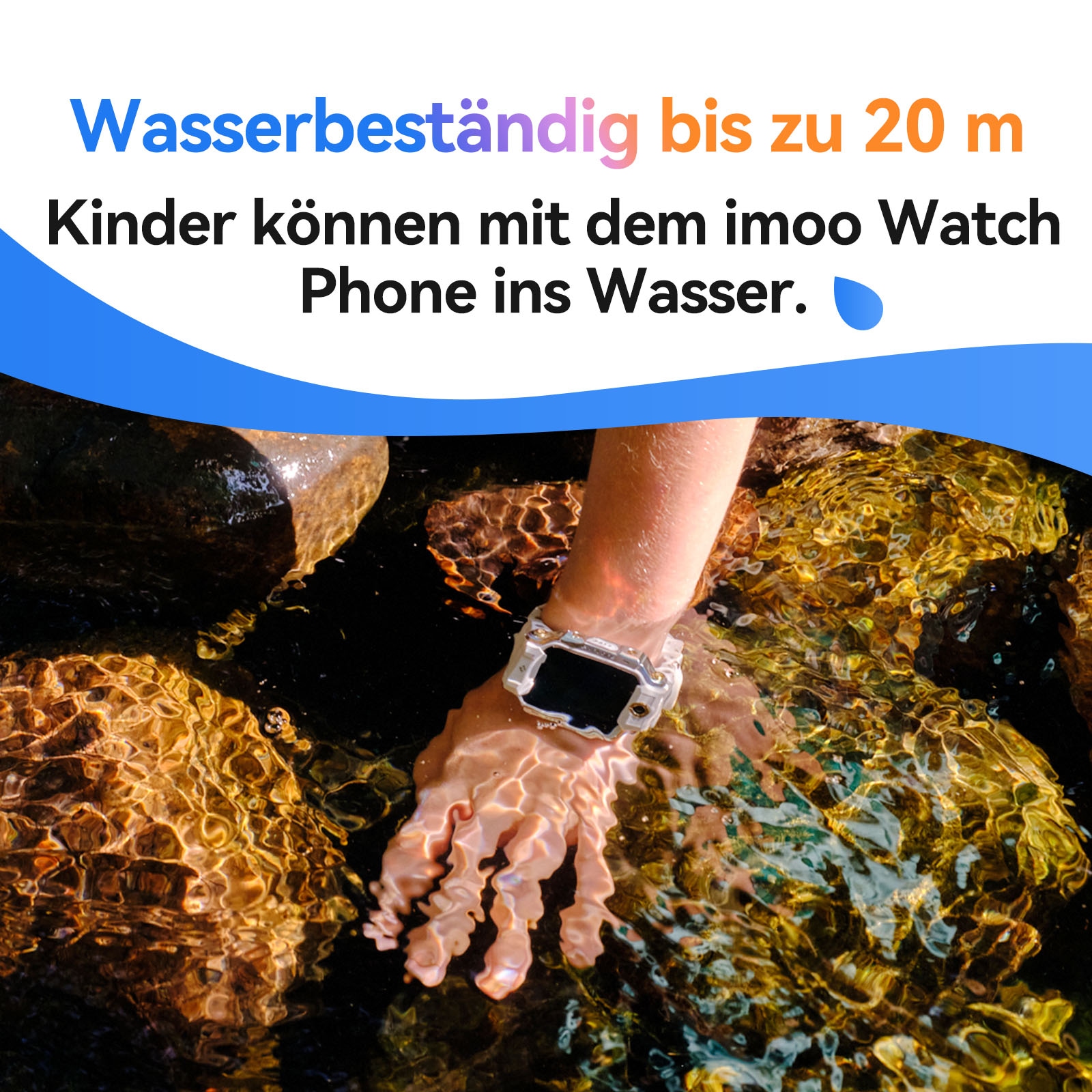 Imoo Smartwatch »Watch Phone X10 Kinder«(40,6/ 1,6 ″) CaremeOS