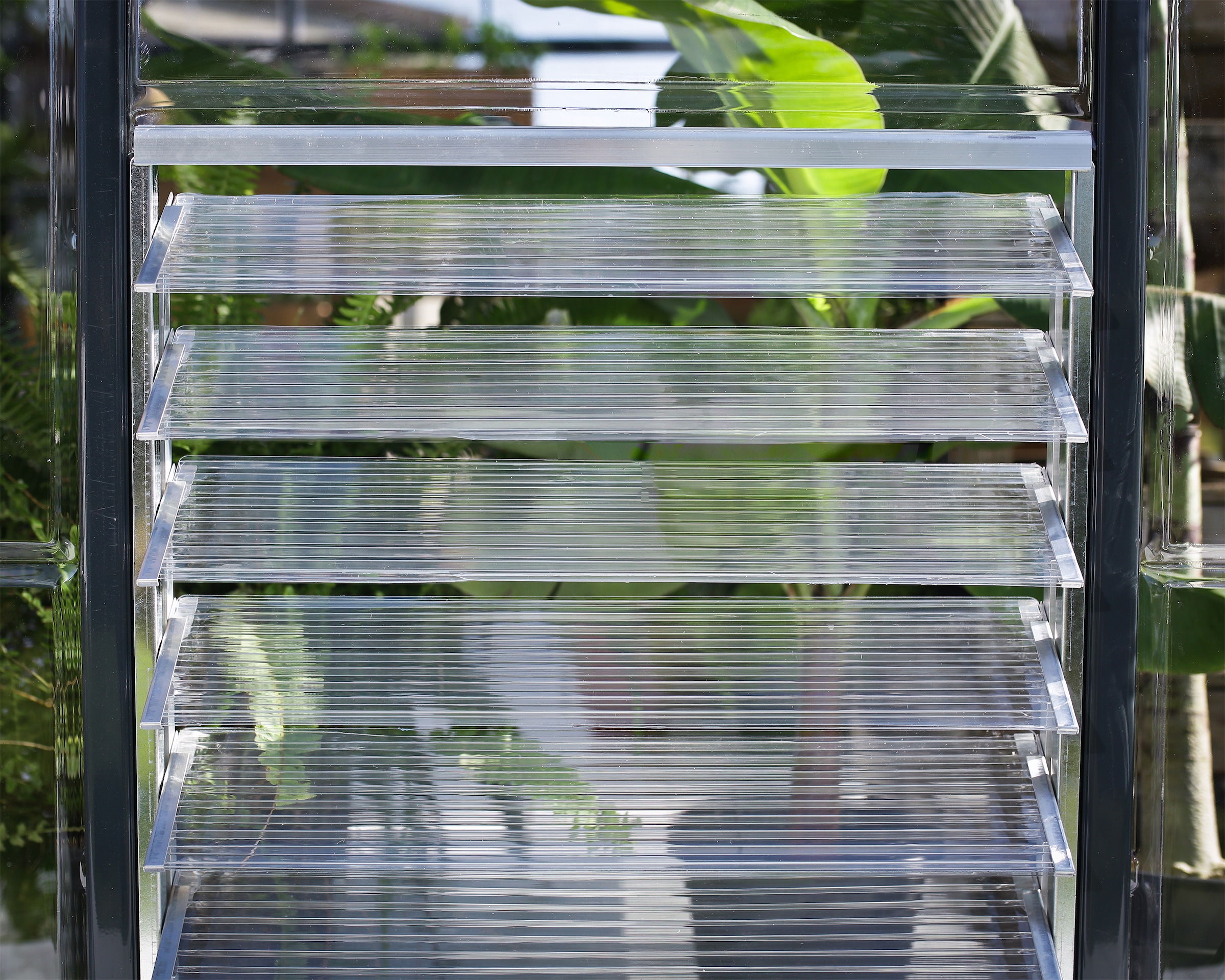 Palram - Canopia Fenster, seitliches Lamellenfenster für Gewächshäuser