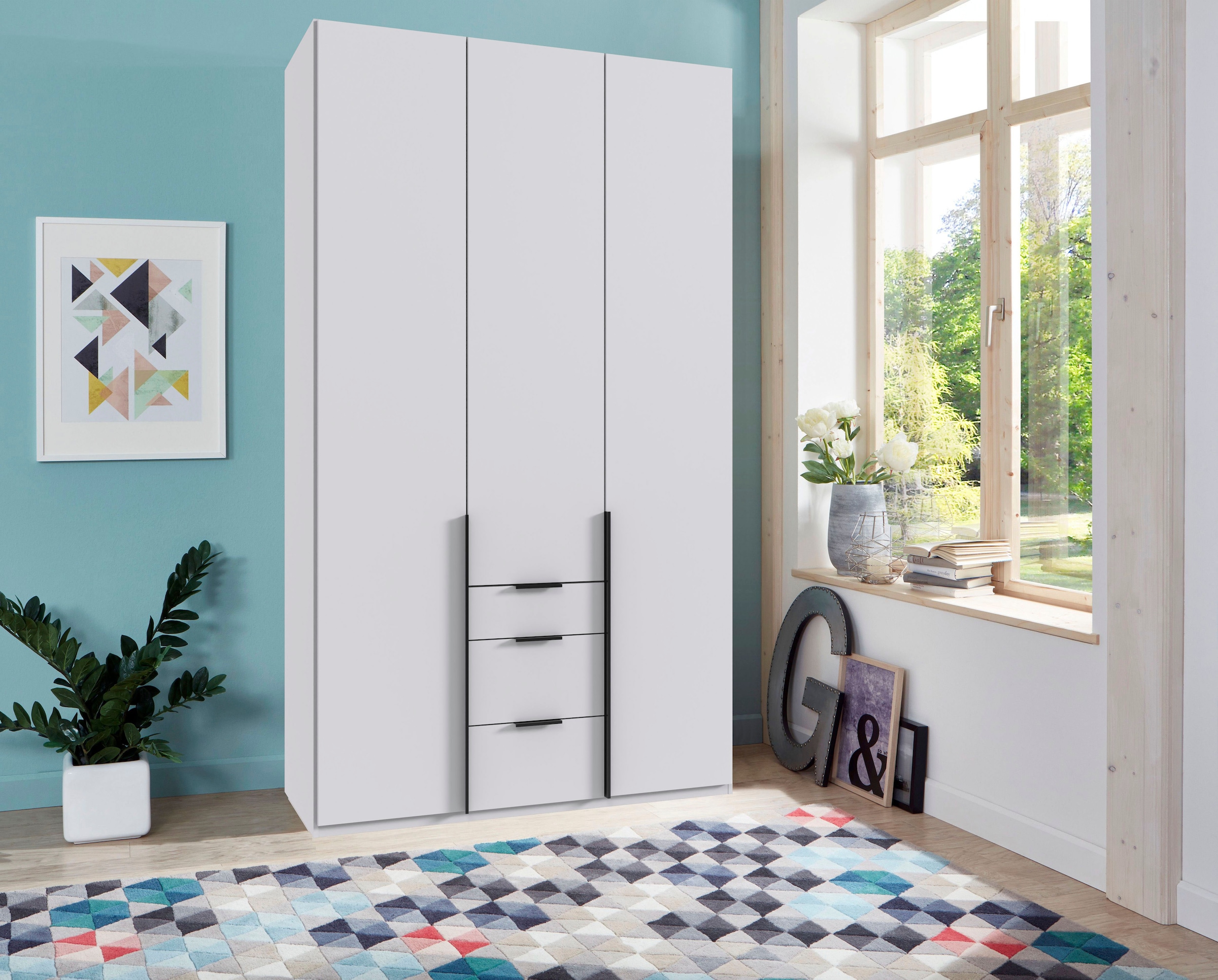 Wimex Drehtürenschrank »Mugano, 135 oder 180cm breit, 208 oder 236cm hoch, günstig online kaufen