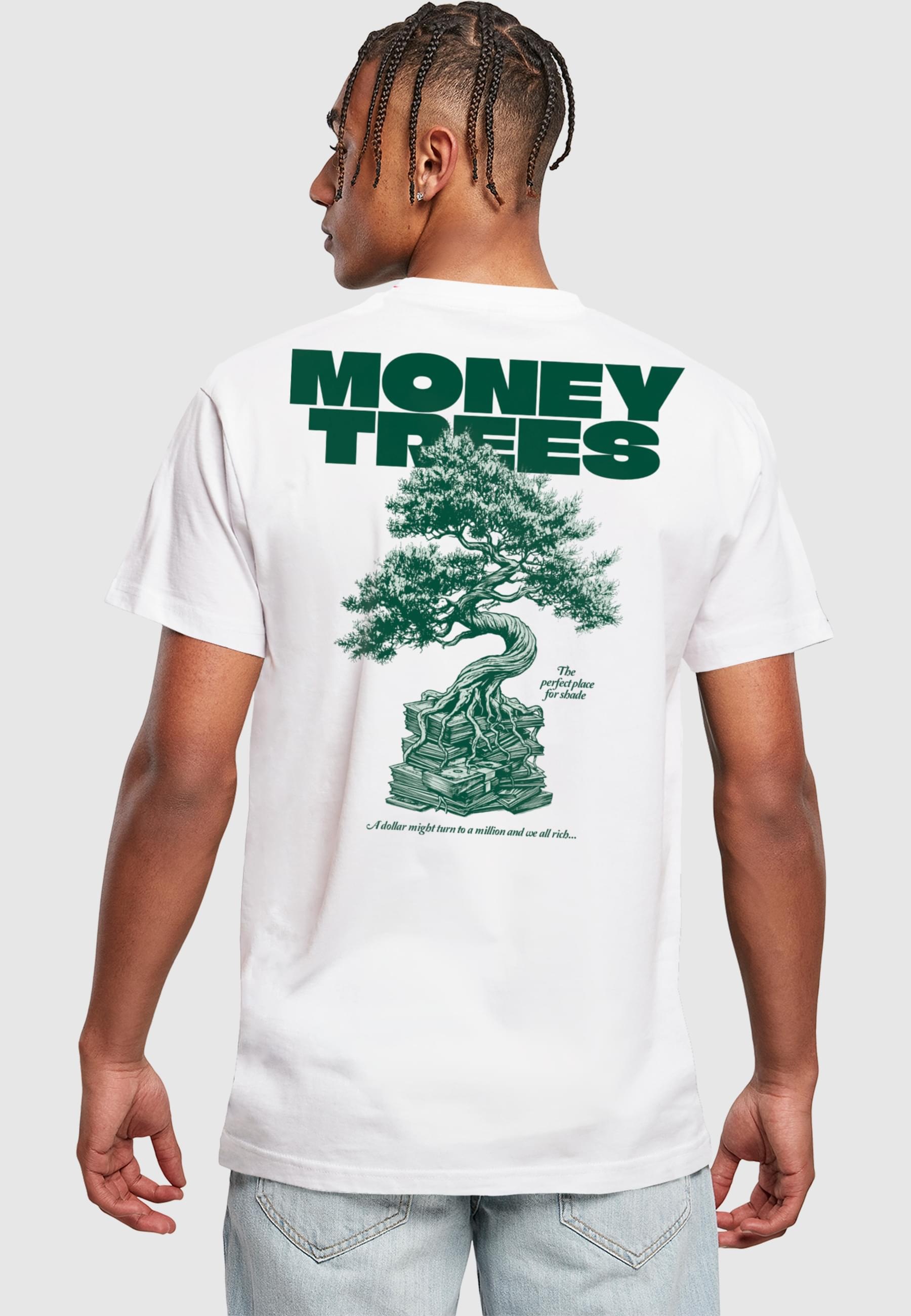MisterTee T-Shirt »MisterTee Money Trees Tee« 1 Stk.