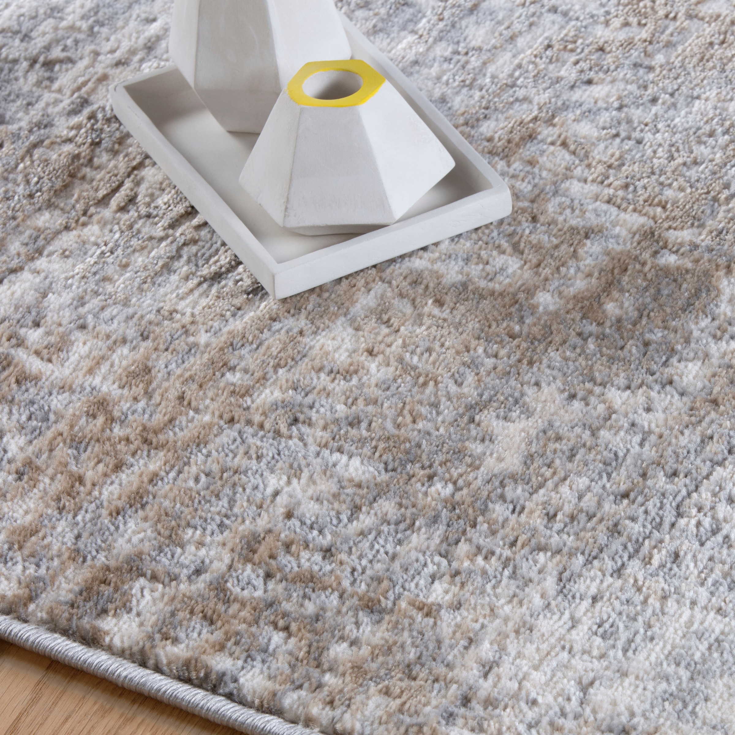 6. Bild von Obsession Teppich »My Salsa 690«, rechteckig, Kurzflor, modernes & abstraktes Design, Used-Look, 3D-Effekt