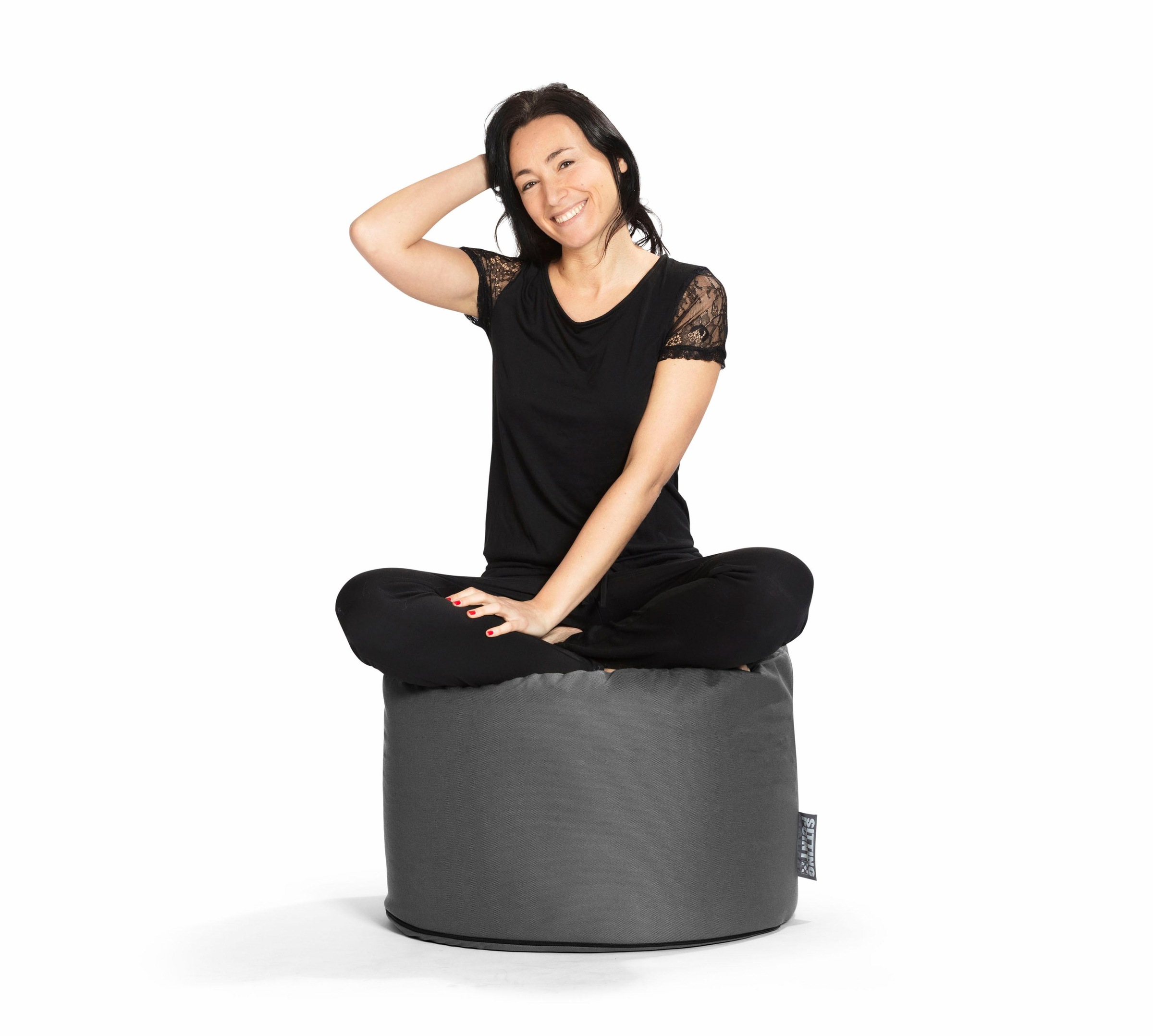 Sitting Point Sitzsack »Sitzhocker DotCom OUTSIDE«, outdoorfähig