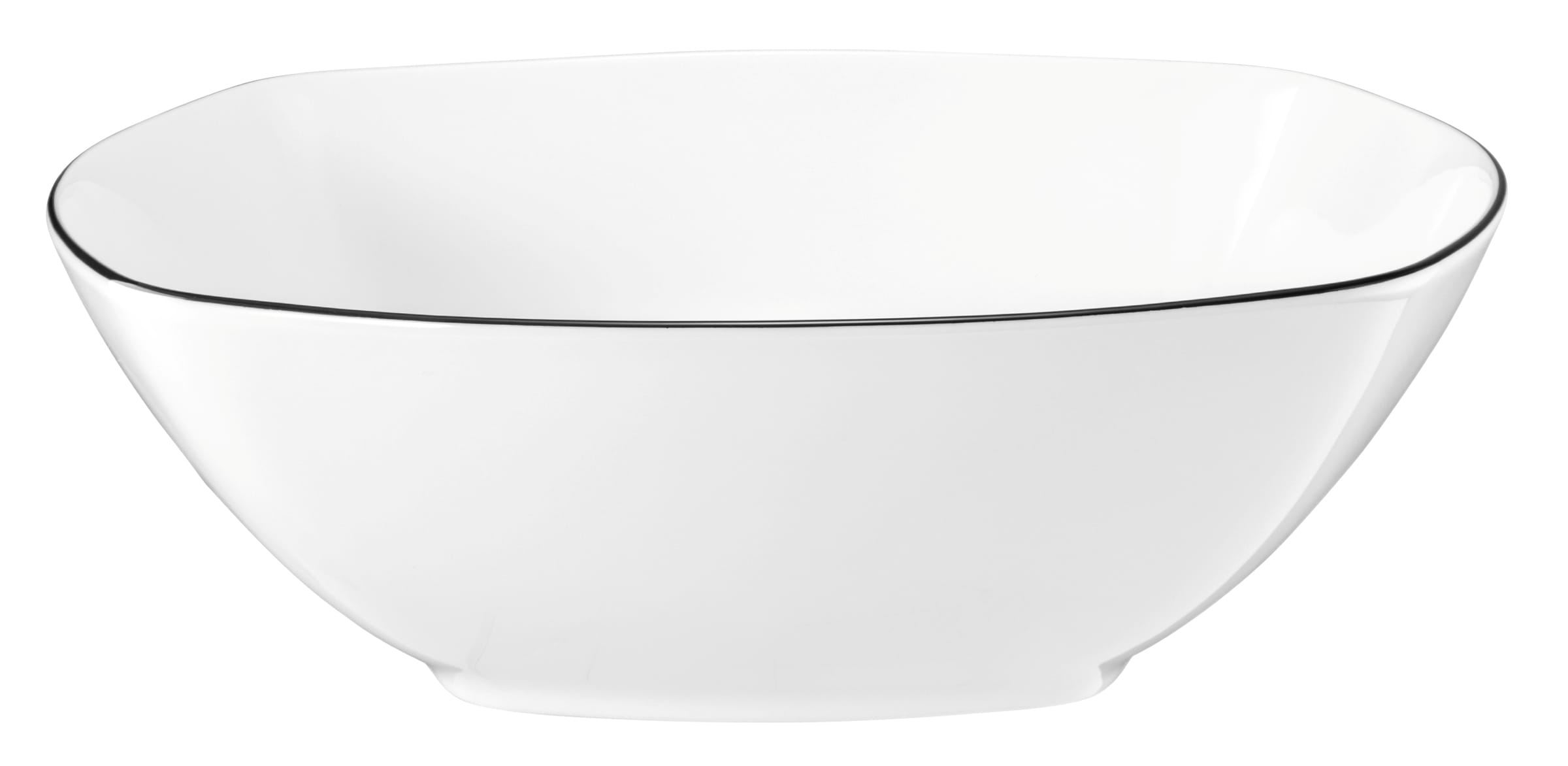 Seltmann Weiden Schüssel »Lido Black Line«, 1 tlg., aus Porzellan, Schale e günstig online kaufen