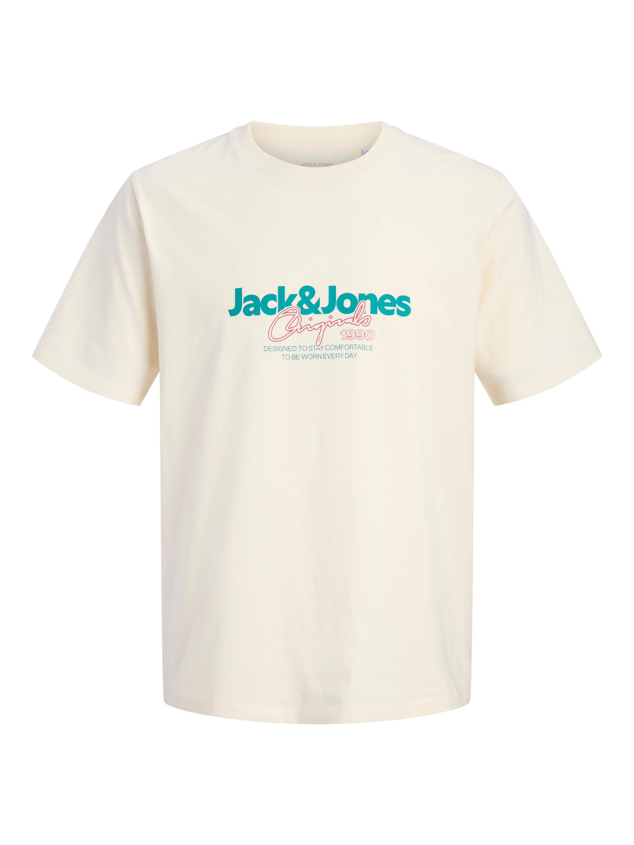 Jack & Jones PlusSize T-Shirt »JORCASSIS TEE SS CREW NECK FST PLS« mit Logo Schriftzug