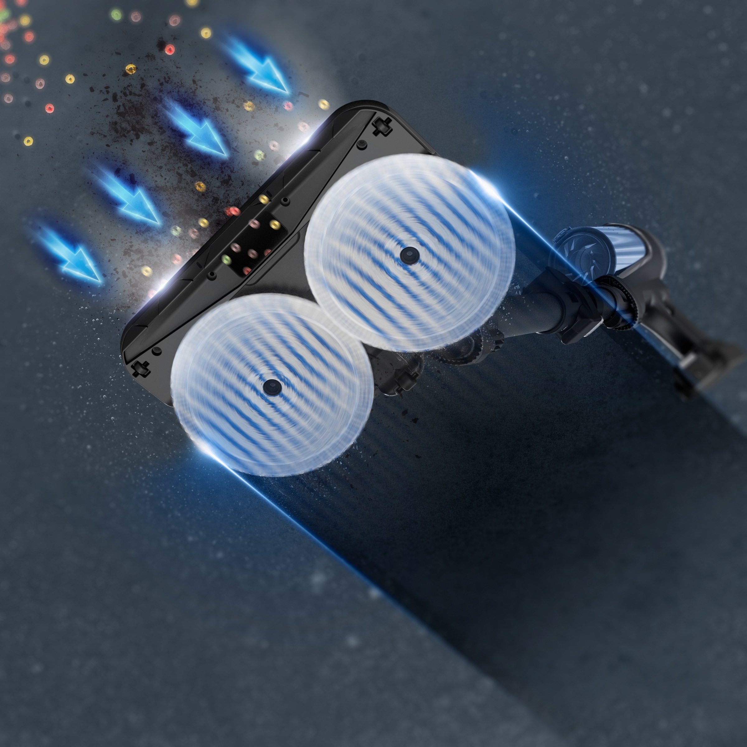Rowenta Nass-Trocken-Akkusauger »RH9LC1 X-Force Flex 12.60 Neo Allergy Aerospin«, 150 AW, 60 Min. Saugleistung, LED-Saugkopf, besonders leichtes Design