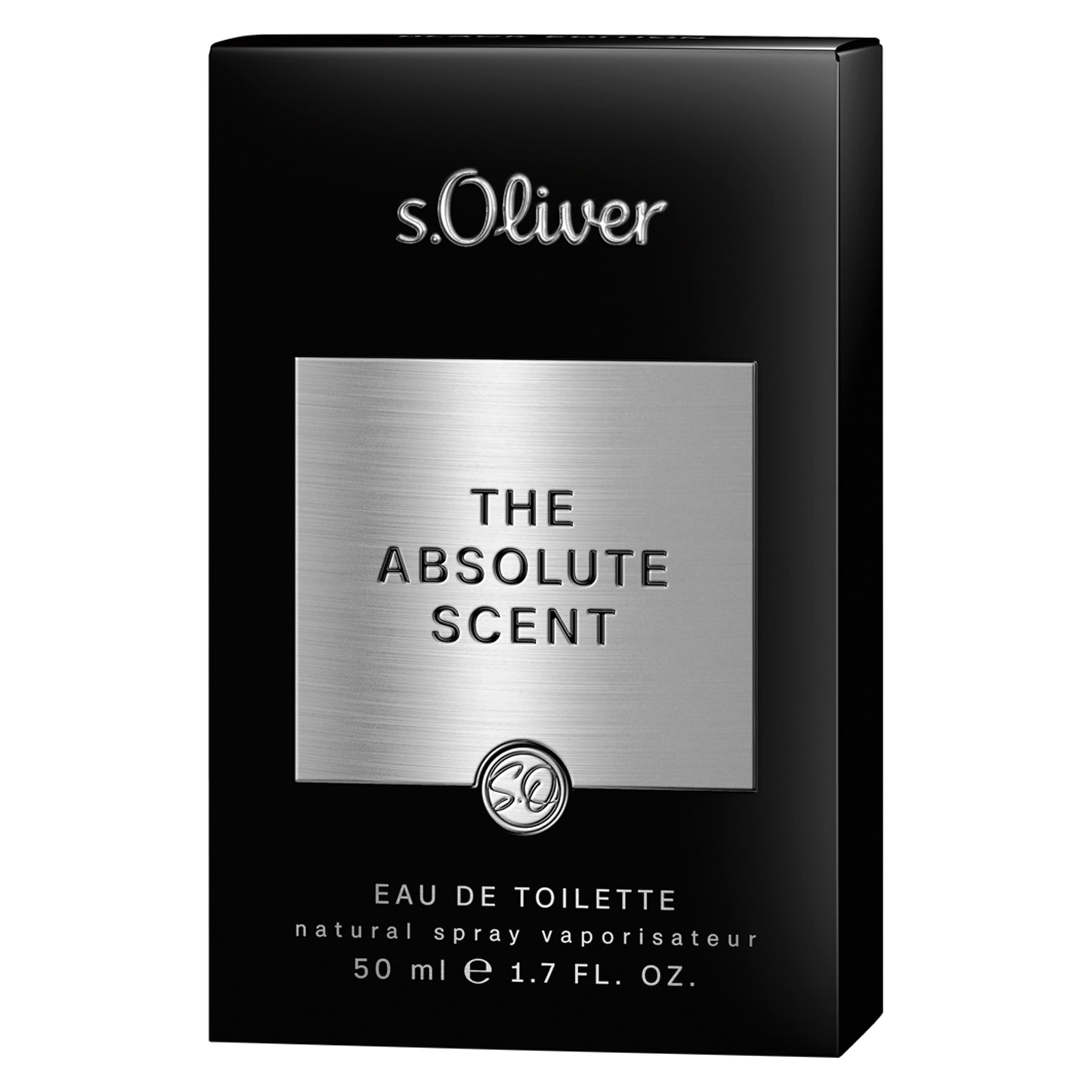 s.Oliver Eau de Toilette »THE ABSOLUTE SCENT« EdT 50 ml Nat. Spray Black