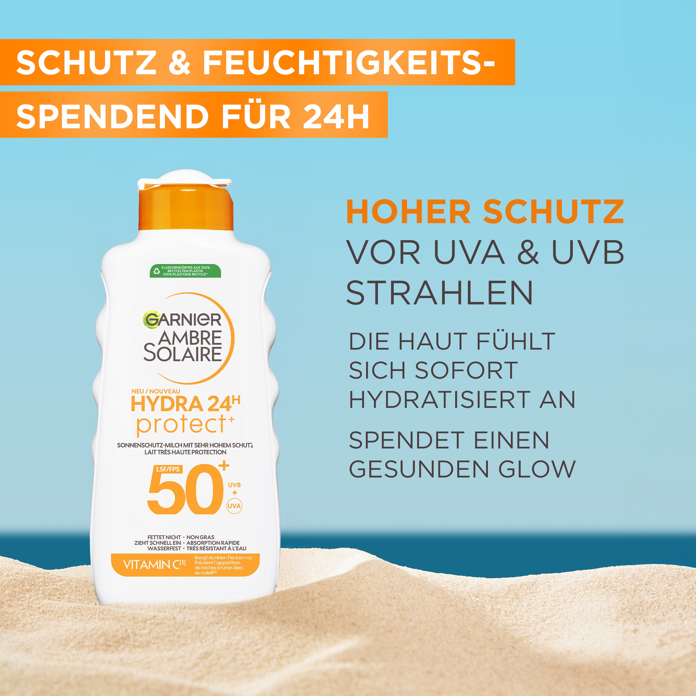GARNIER After Sun-Spray »Garnier Hydra Protect+ 24h LSF 50«