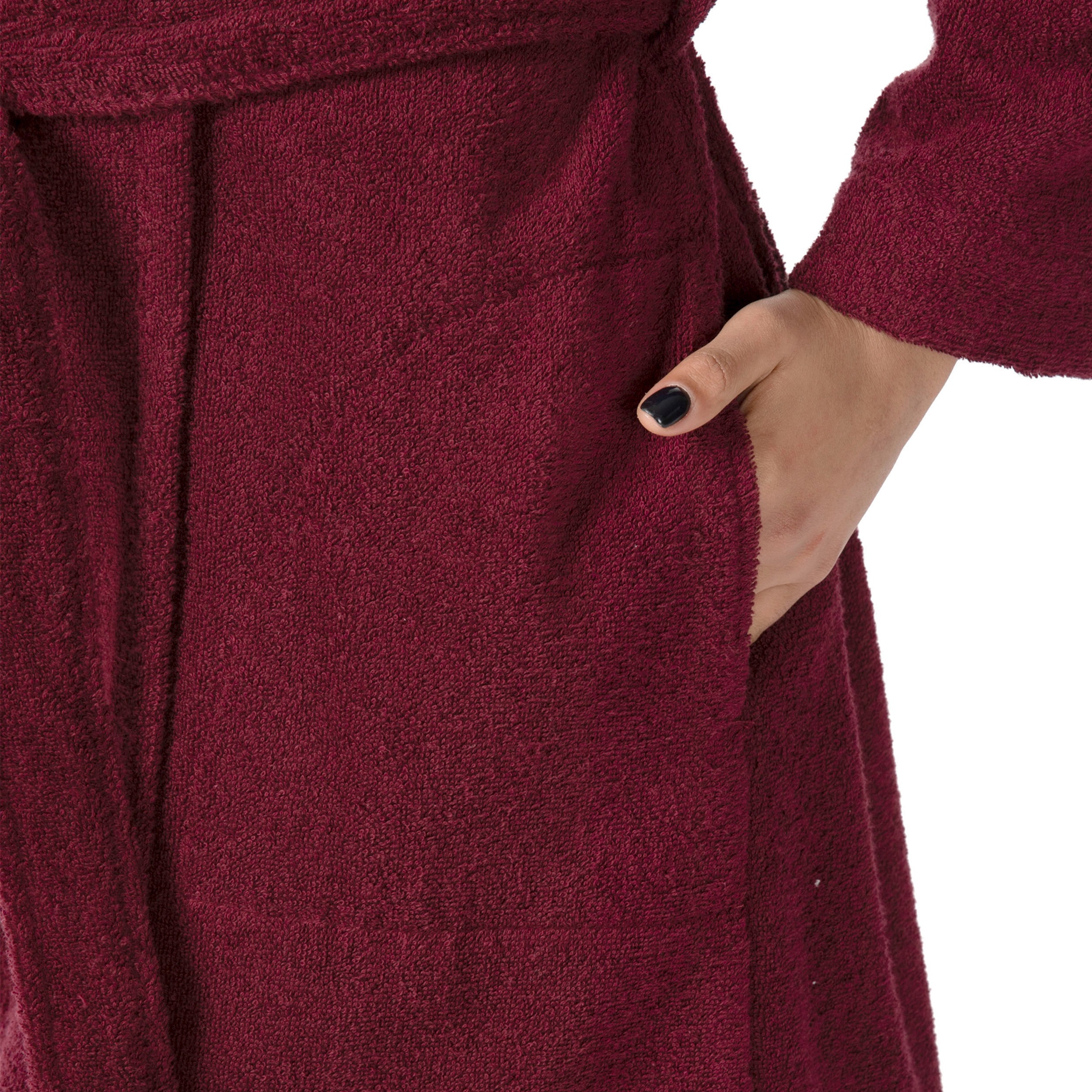 Möve Bademantel »Homewear kurz«, (1 St.), mit Kapuze