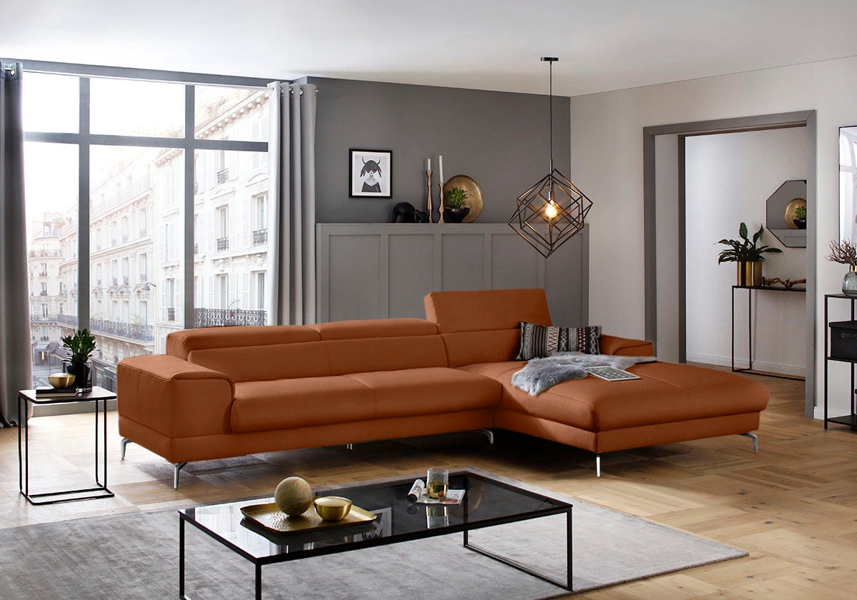 W.SCHILLIG Ecksofa »piedroo, Designsofa mit tollem Sitzkomfort, elegant und günstig online kaufen