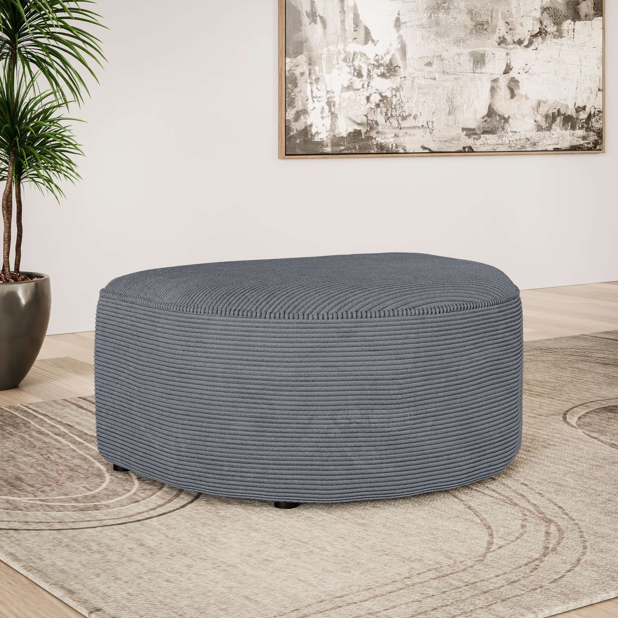 OTTO home Polsterhocker »ADELLA passed zur Serie, Maße B/T/H: 92/69/43 cm« günstig online kaufen