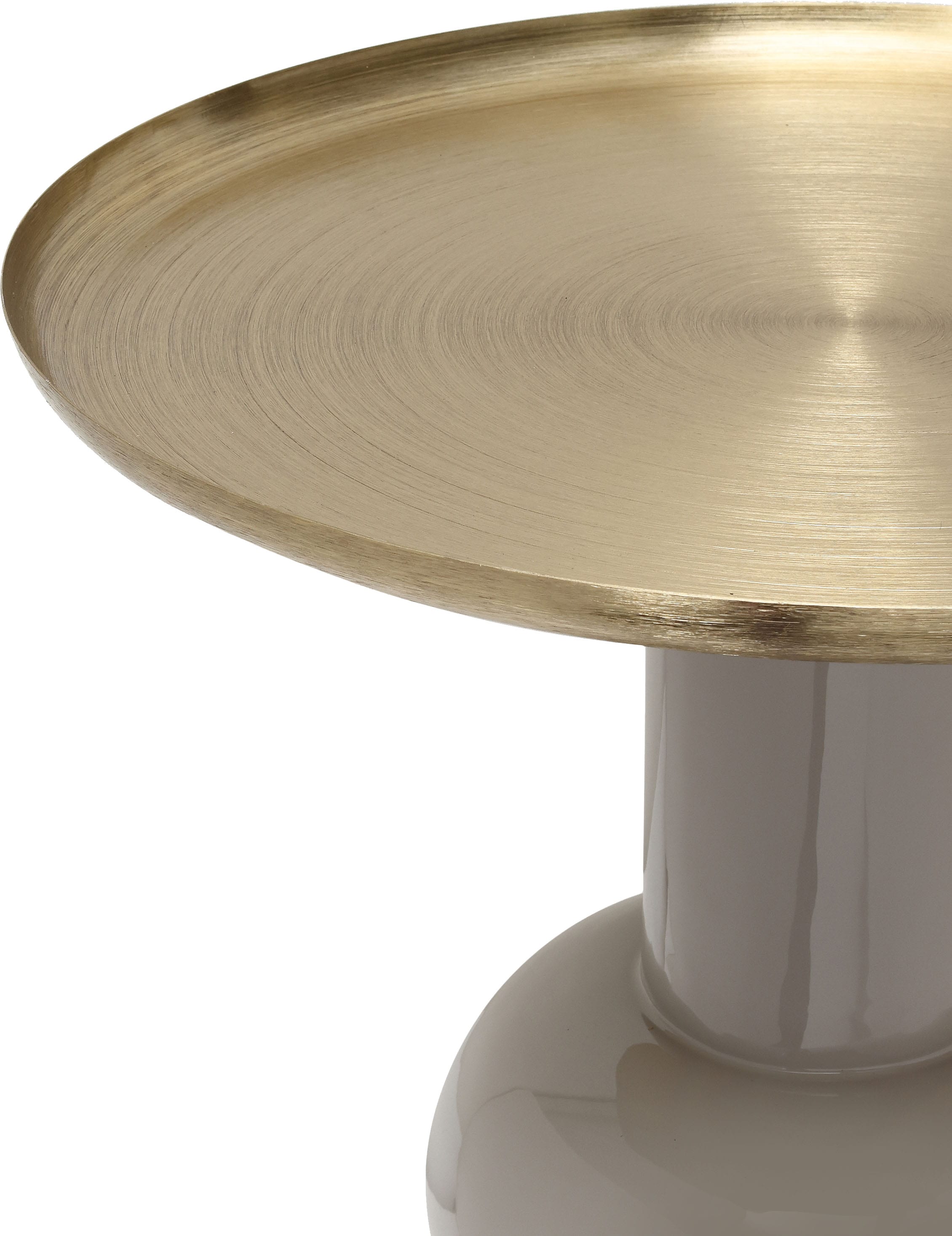 Kayoom Beistelltisch »Art Deco 2225, Beistelltisch aus Eisen, dekoratives Design«, (1 St.), Handarbeit, lackierter Tisch mit Metalleffekten, dekorativ