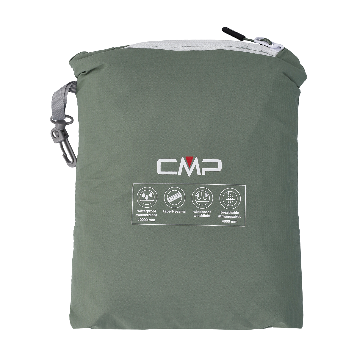 CMP Regenjacke, (1 St.), mit Kapuze, Atmungsaktiv & Winddicht & Wasserdicht