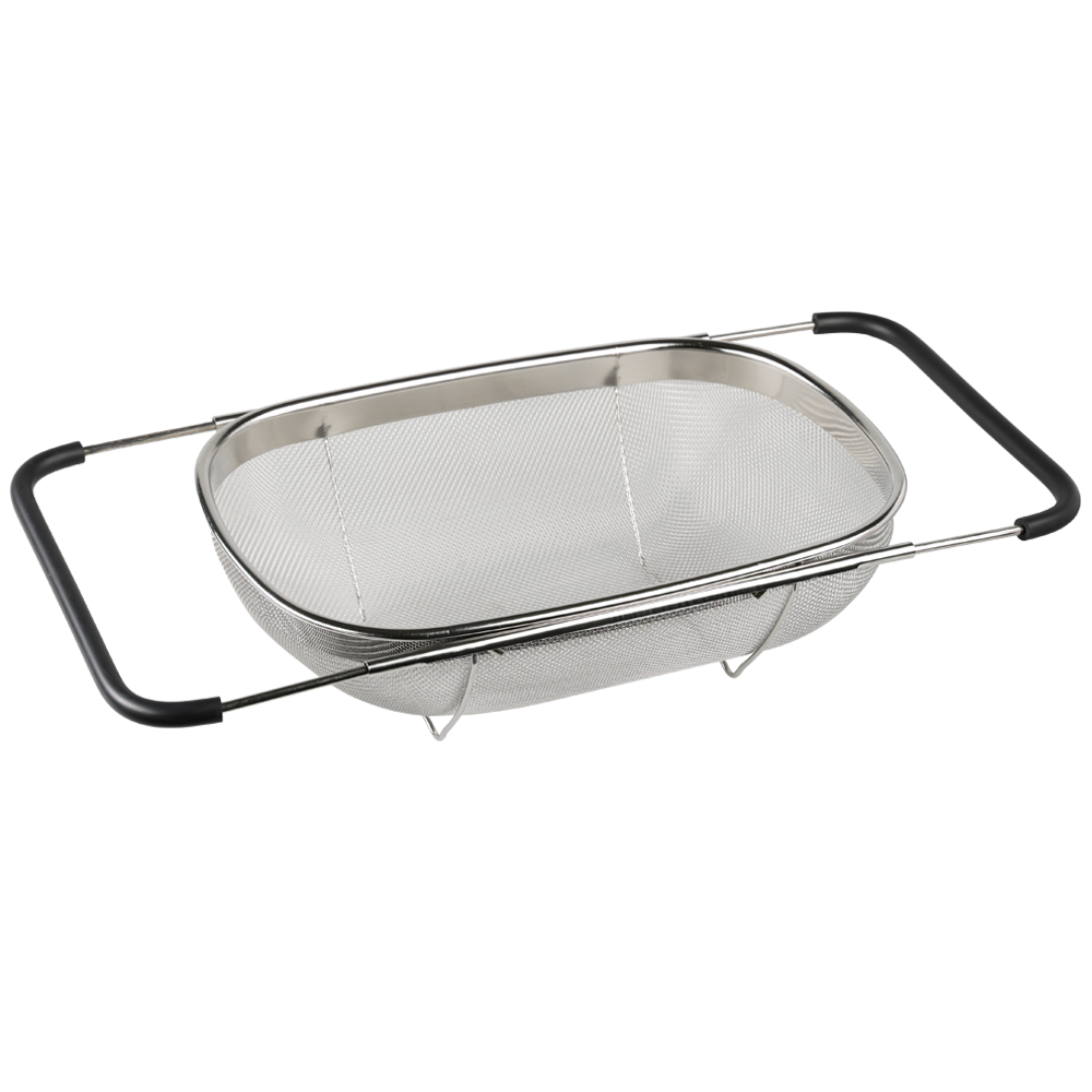 KESPER® Küchensieb »Spülbeckensieb, Edelstahl« ausziehbar von 36,5 bis 55cm