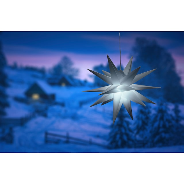 BONETTI LED Stern »Weihnachtsstern«, 3er Set, in 3D-Optik, Batteriebetrieb,  Ø 25 cm, Weihnachtsdeko online kaufen