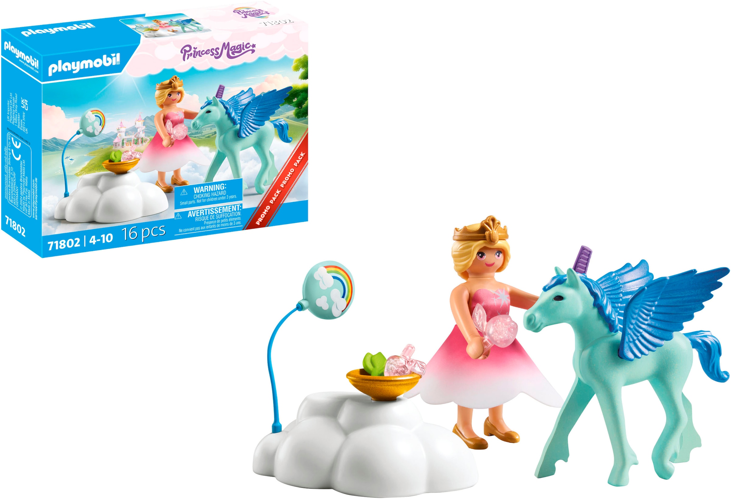 Playmobil® Konstruktions-Spielset »Pegasus-Geburtstag (71802), Playmobil Magic« Made in Europe