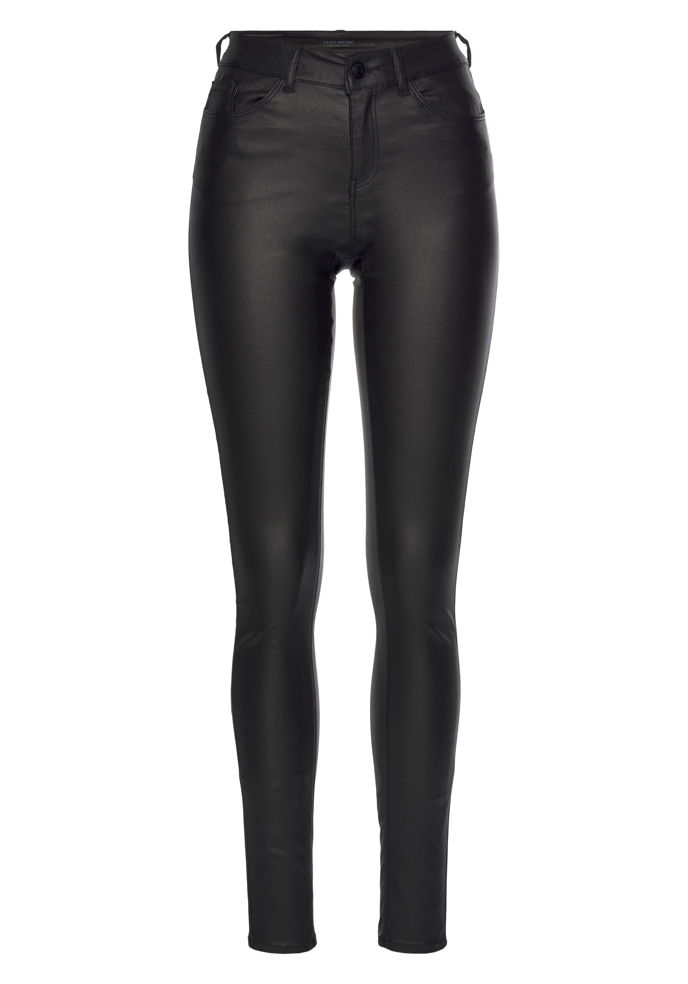 Vero Moda Stretch-Hose »VMSEVEN COATED«