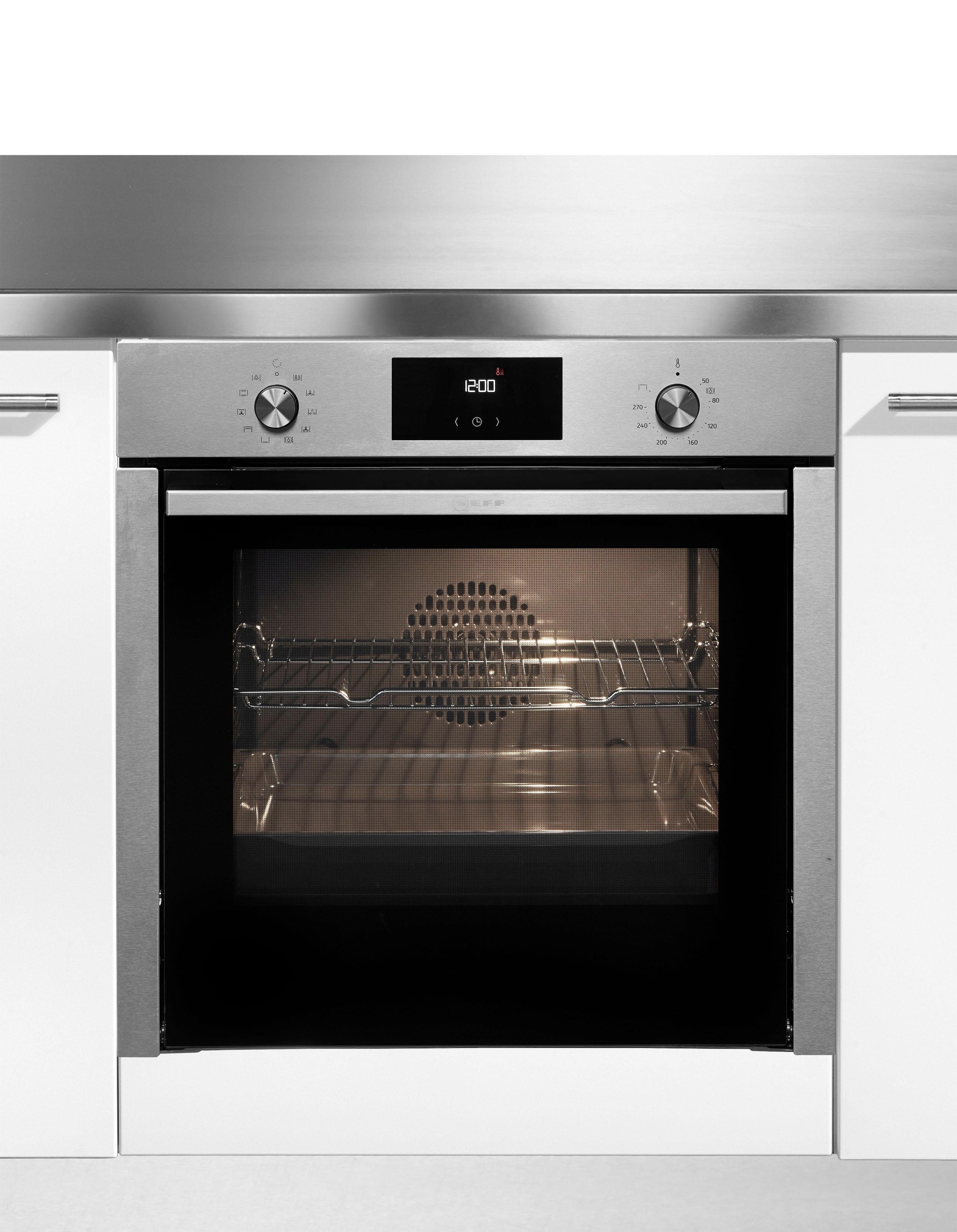 2. Bild von NEFF Einbaubackofen »B4CCE2AN0«, B4CCE2AN0, mit Teleskopauszug nachrüstbar, easyClean, mit Slide&Hide®