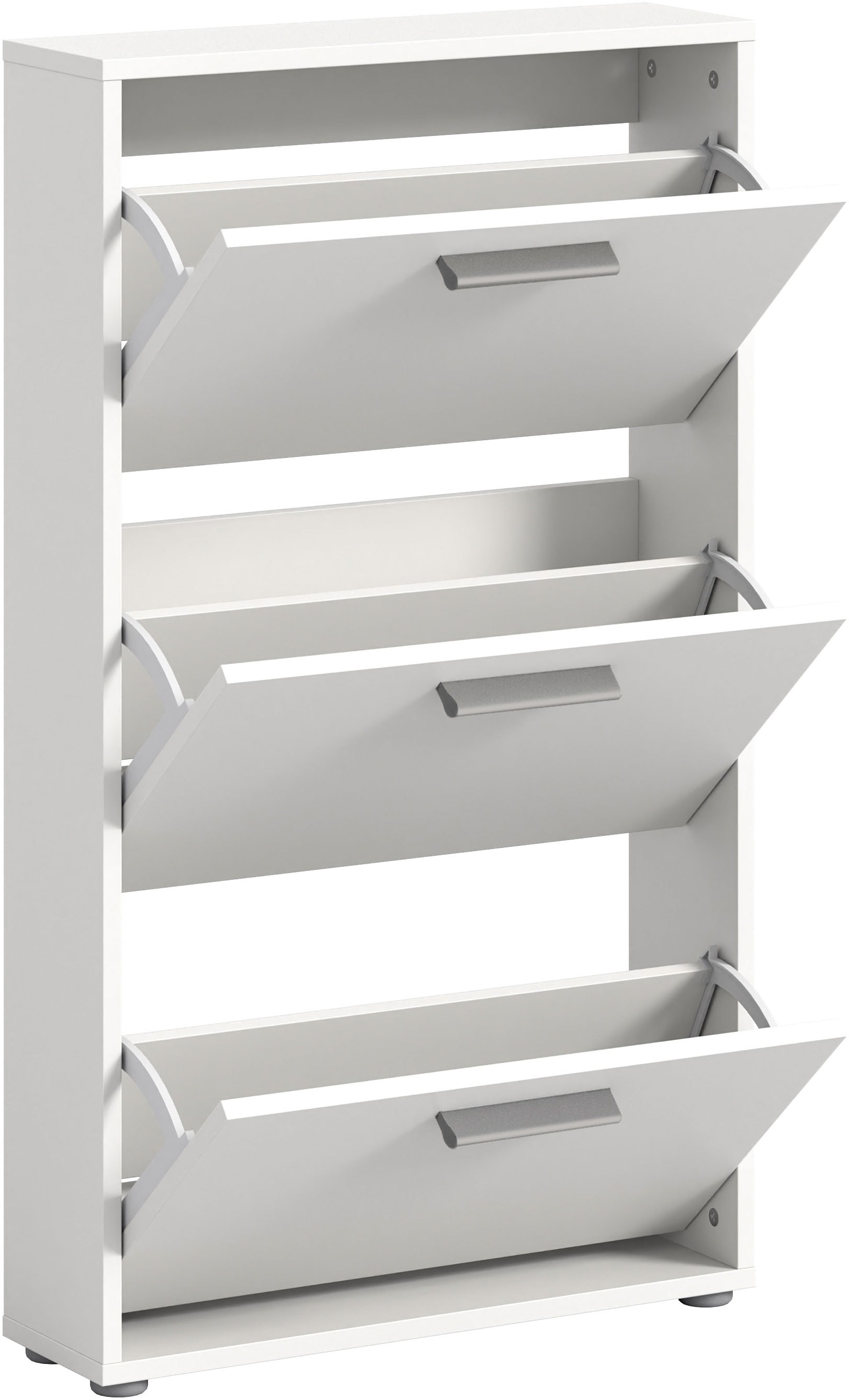 HBZ Schuhkipper »Sam Schuhkipper, Schuhschrank BxHxT 59x103x17 cm«, (1 St.), Schuhkipper, Schuhschrank mit 3 Klappen, BxHxT 59x103x17cm