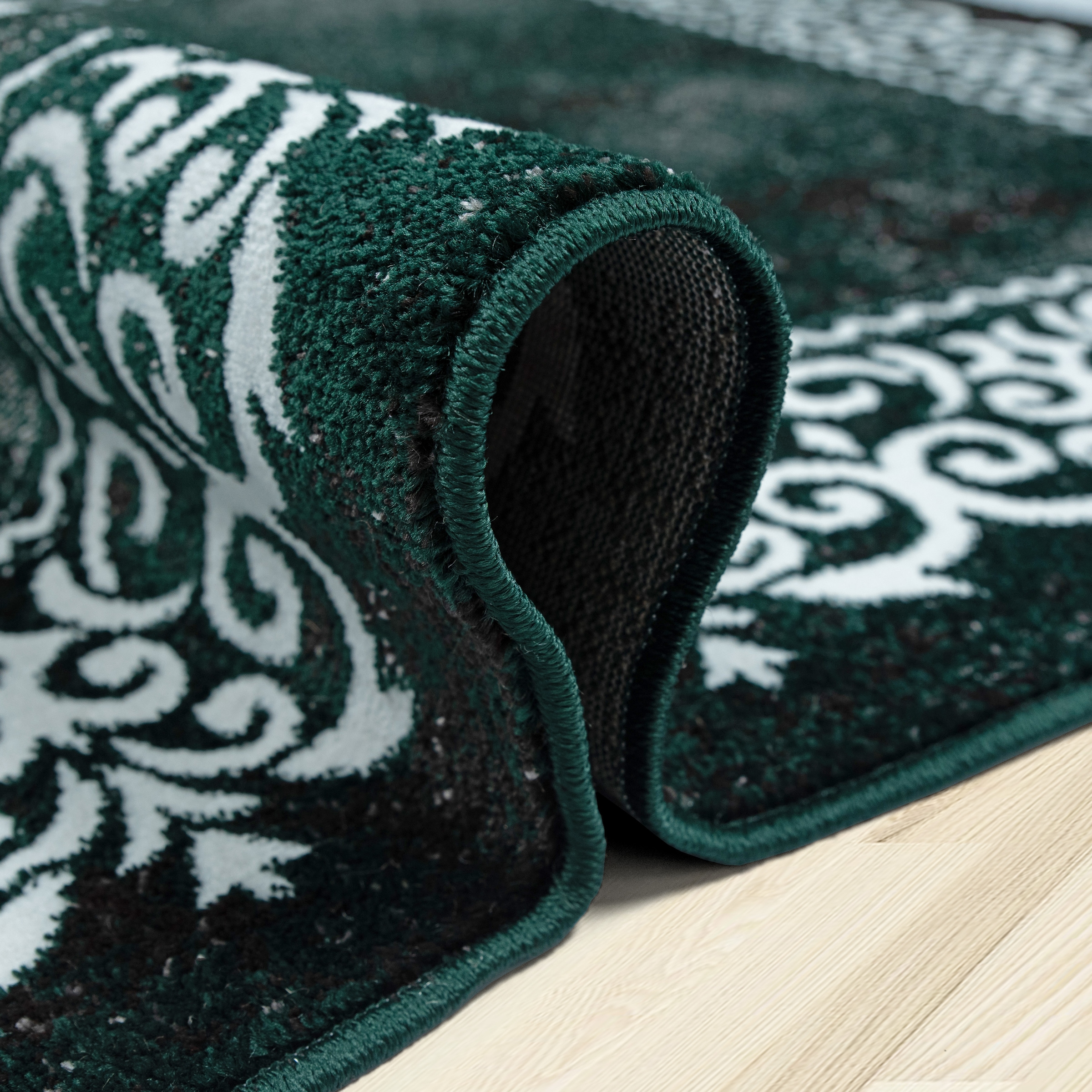 OTTO home Teppich »Dafna« rechteckig 9 mm Höhe Orient-Optik, Vintage Design, Kurzflor, pflegeleicht, dezenter Glanz