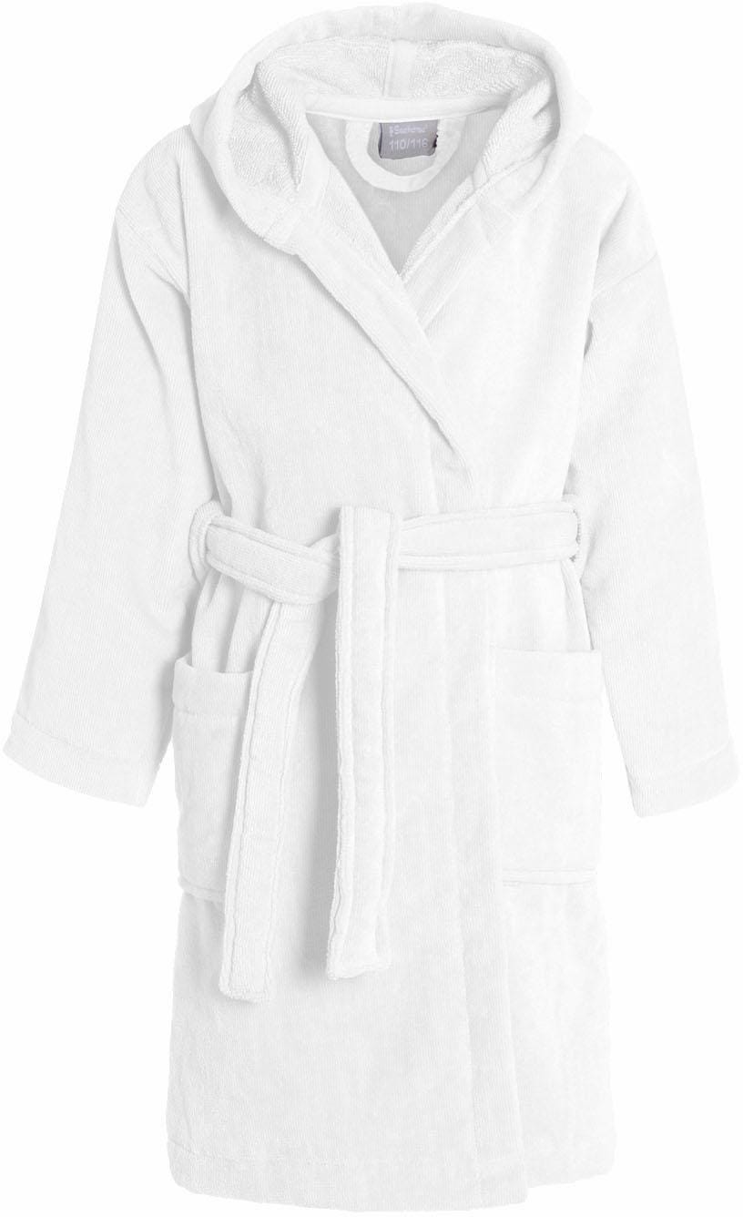 Seahorse Kinderbademantel »Seahorse Pure« 1 Stk. Langarm, aufgesetzte Taschen