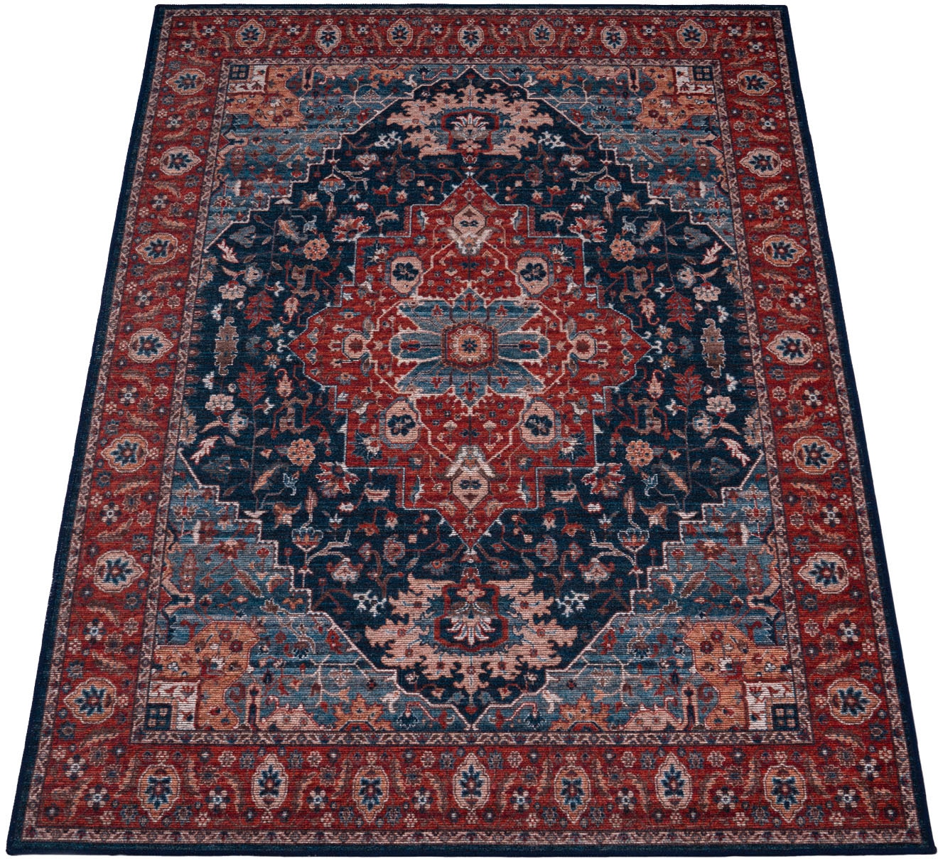 Paco Home Teppich »Bordeaux 242«, rechteckig, 4 mm Höhe, Kurzflor, Orient-O günstig online kaufen