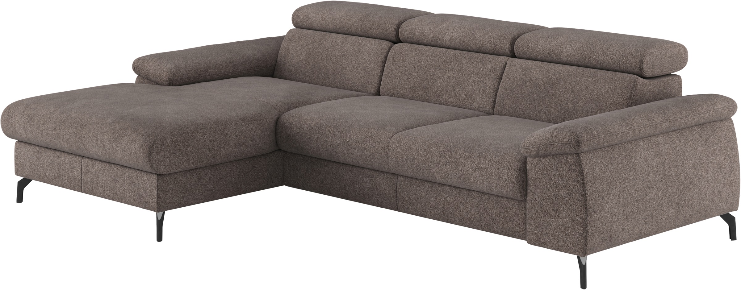 COTTA Ecksofa »Kitty L-Form«, mit Kopfteilverstellung, wahlweise mit Bettfunktion & Bettkasten