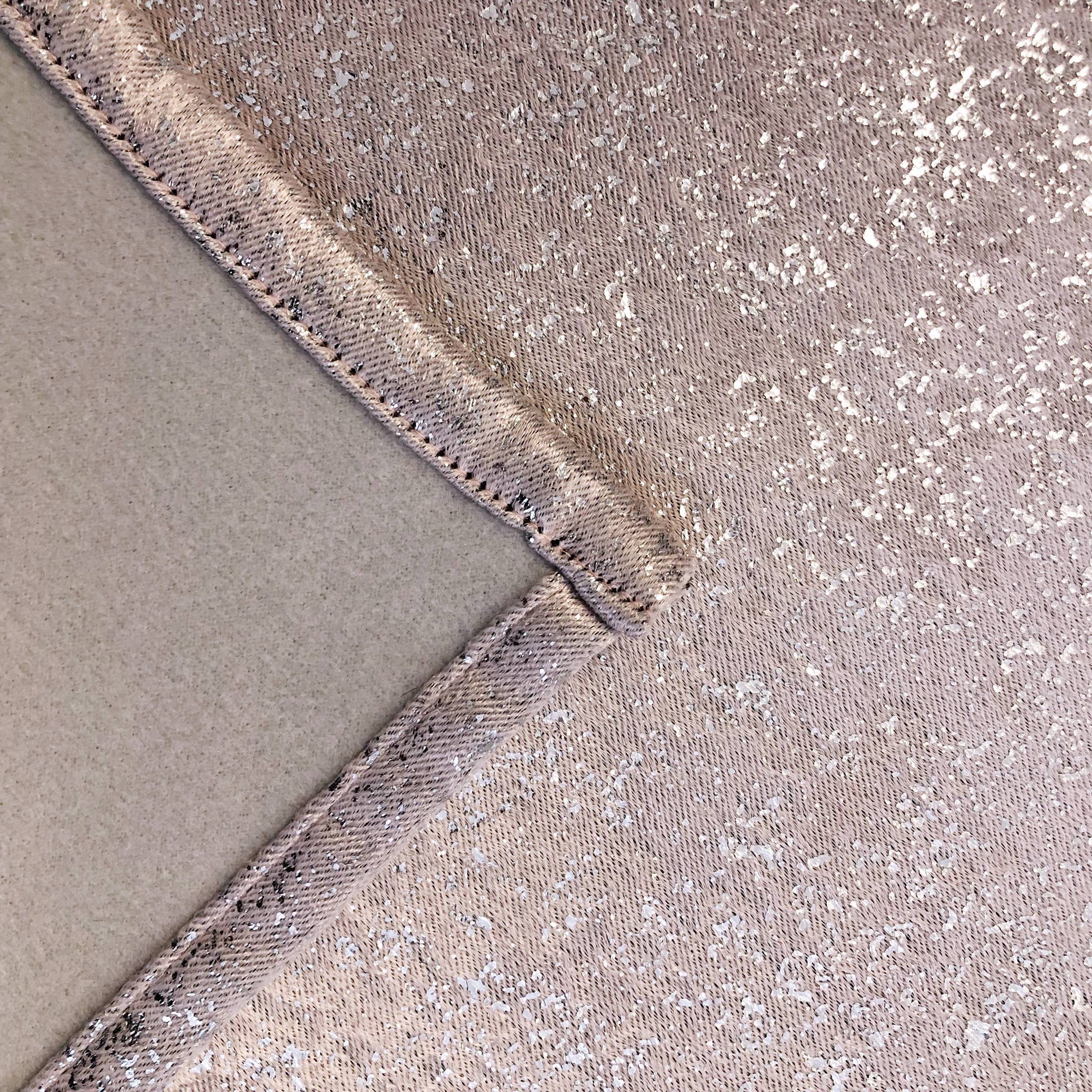 HOME WOHNIDEEN Gardine »SUELA«, (1 St.), THERMOSCHAL, SUEDE, FOLIENDRUCK