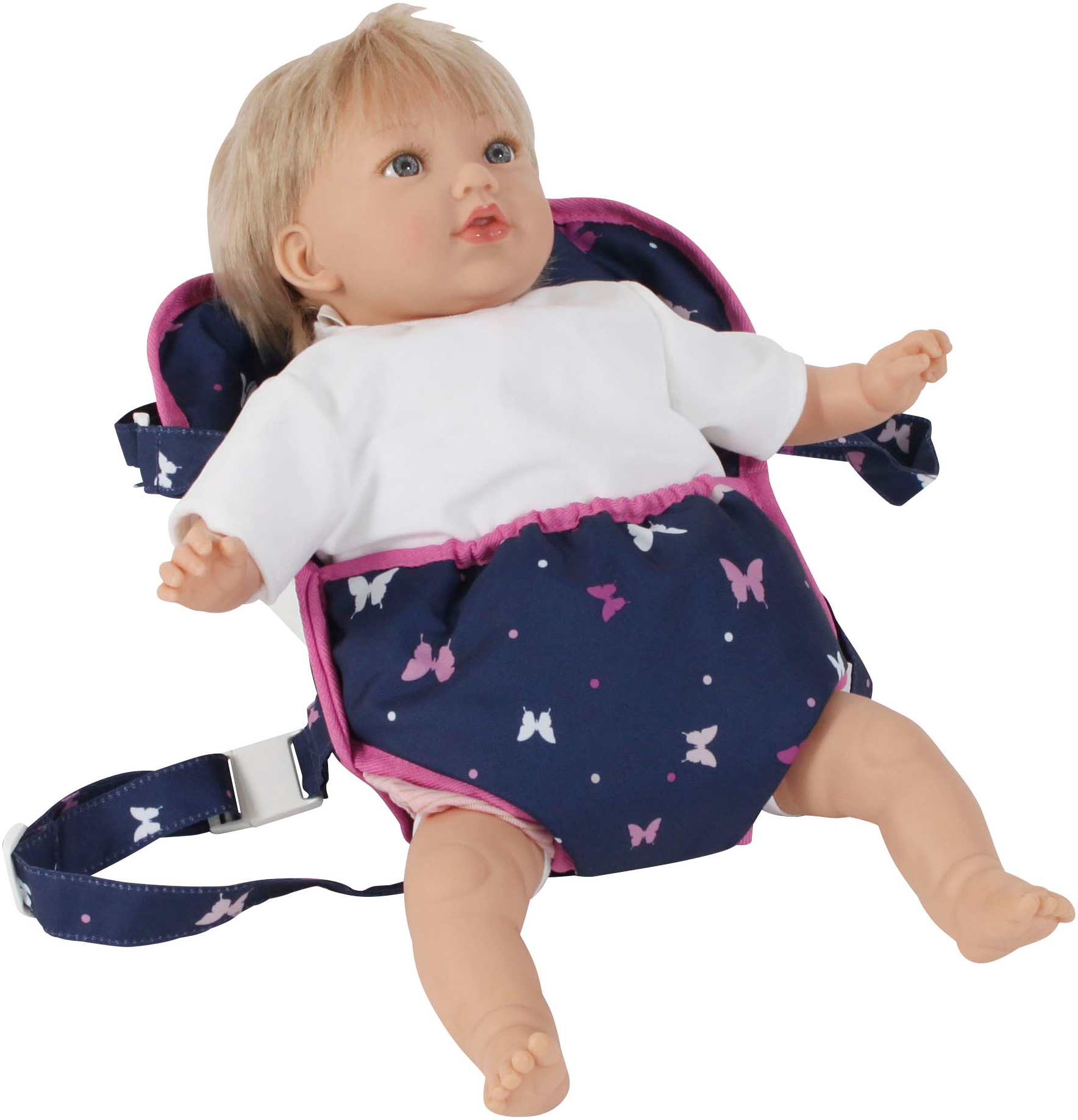 CHIC2000 Puppen Bauchtrage »Butterfly, rosa«