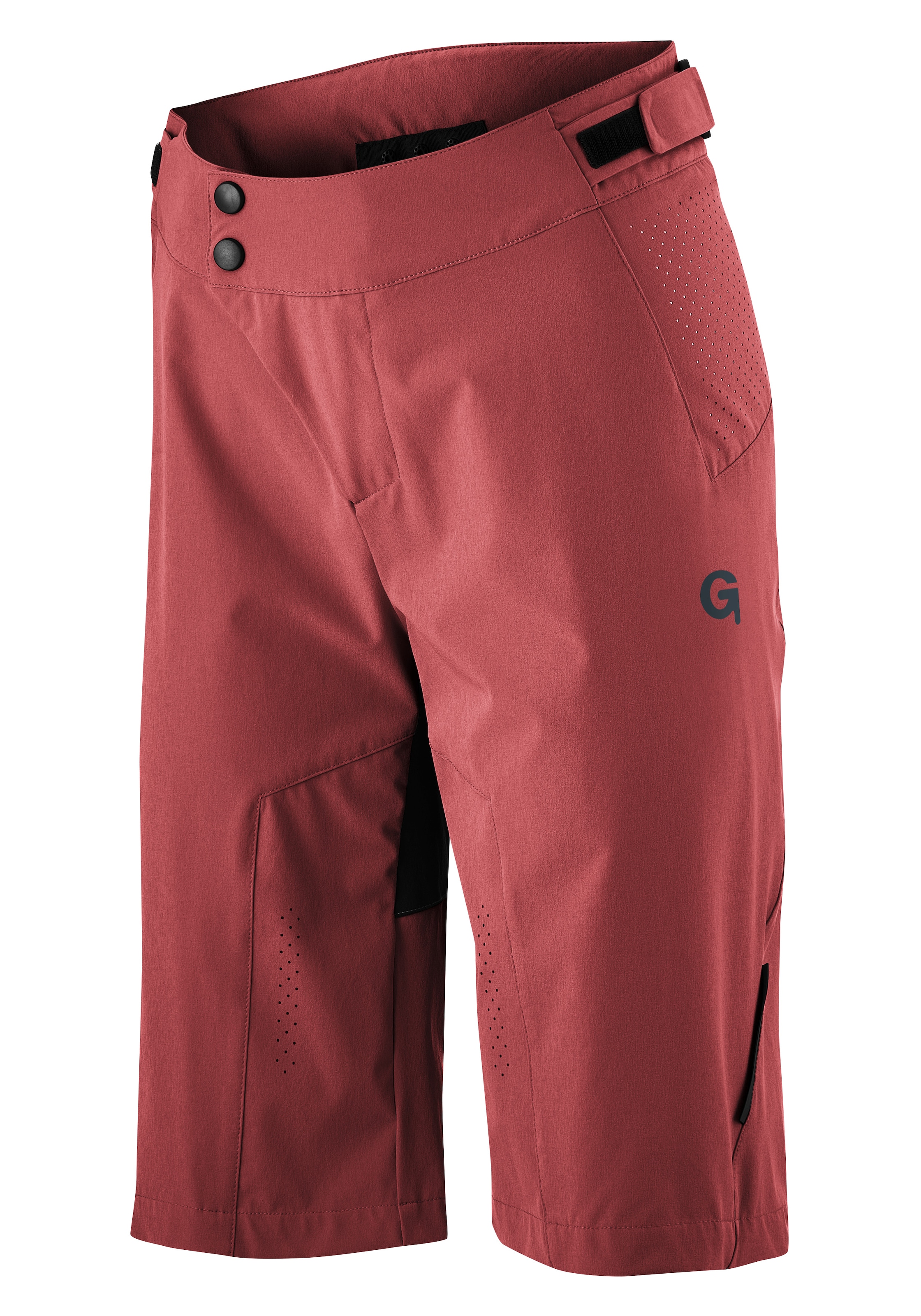Gonso Radhose »NOMESINO«, Damen Bike-Shorts, MTB Fahrradhose mit Sitzpolster, Bund flexibel