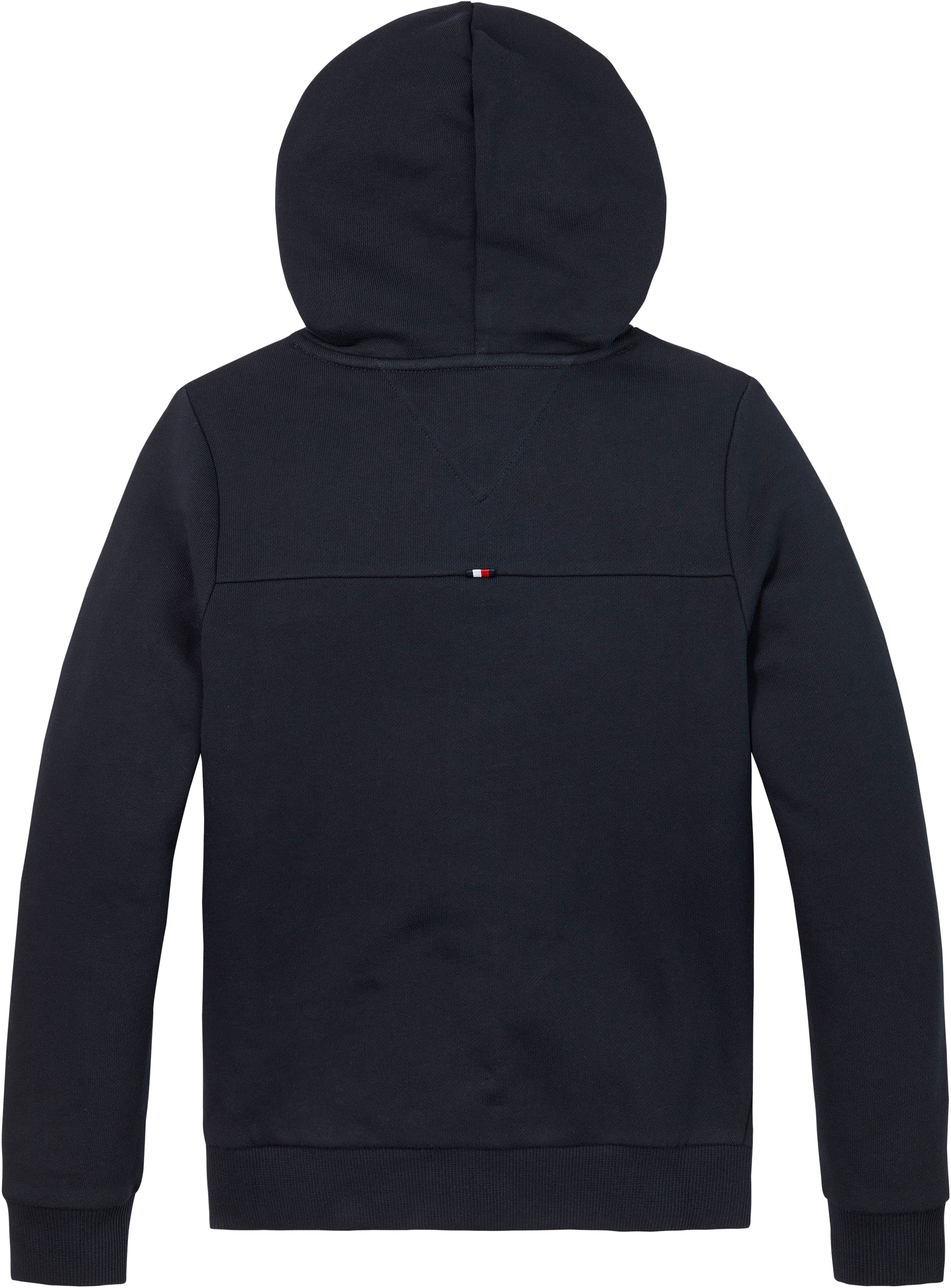 Tommy Hilfiger Sweatjacke »STAMP TOWELLING REG ZIPUP HOODIE«, Kinder bis 16 Jahre mit Logopatch