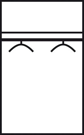 Schlafkontor Drehtürenschrank »Base Kleiderschrank Joe Garderobe Hochschrank Wäscheschrank«, Bega Schrank Schlafzimmer Bestseller in 3 Breiten und 2 Farben