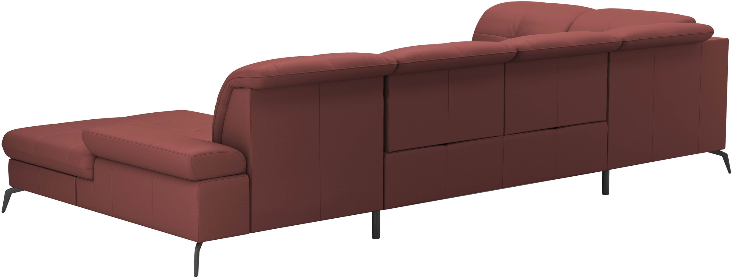 sit&more Wohnlandschaft »Amica, U-Form, inkl. Sitztiefenverstellung und Armteilverstellung«, wahlweise mit Kopfteilverstellung, Bettfunktion und Bettkasten