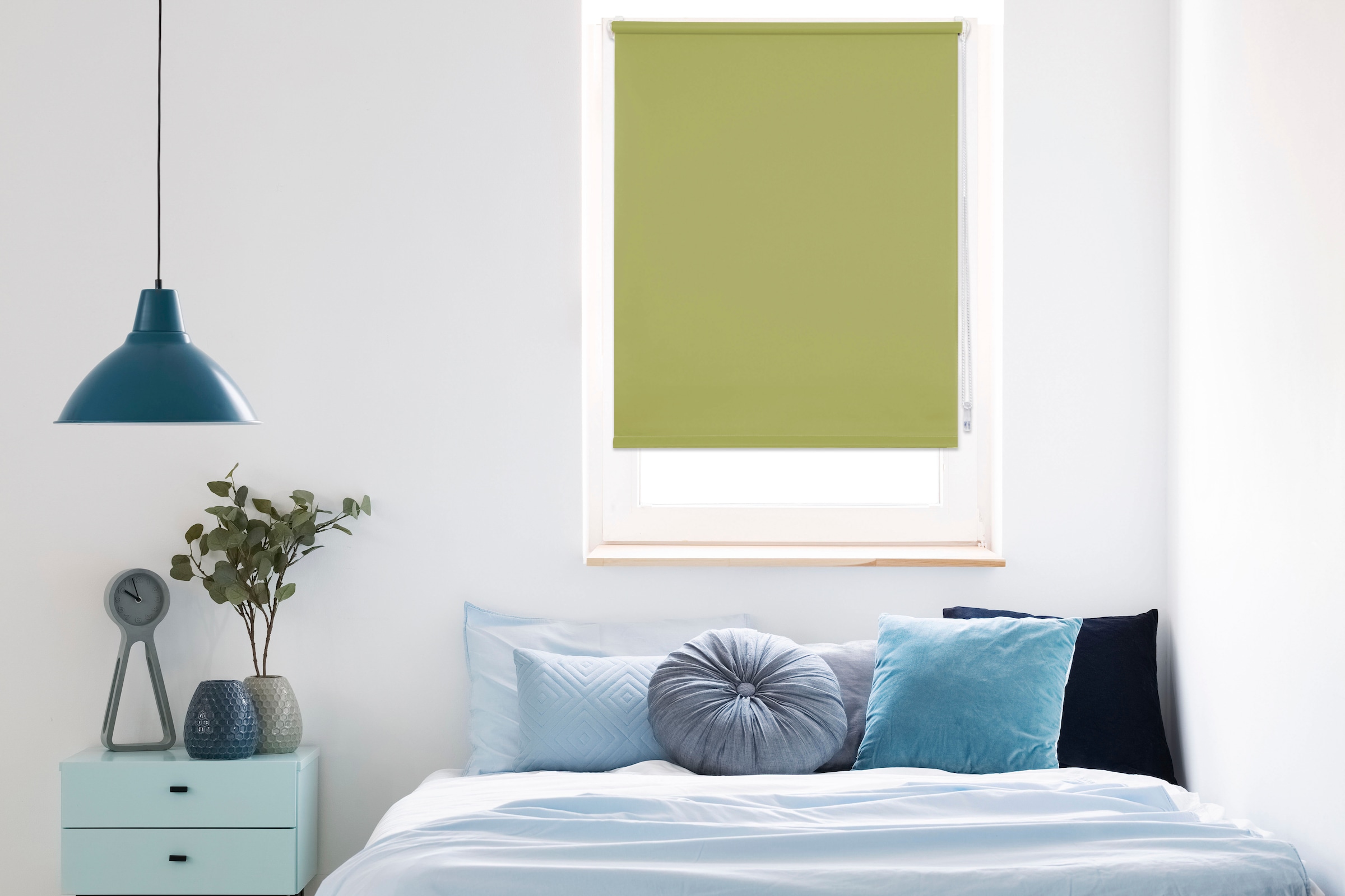 mydeco Seitenzugrollo »Win« Lichtschutz ohne Bohren freihängend bis Breite günstig online kaufen