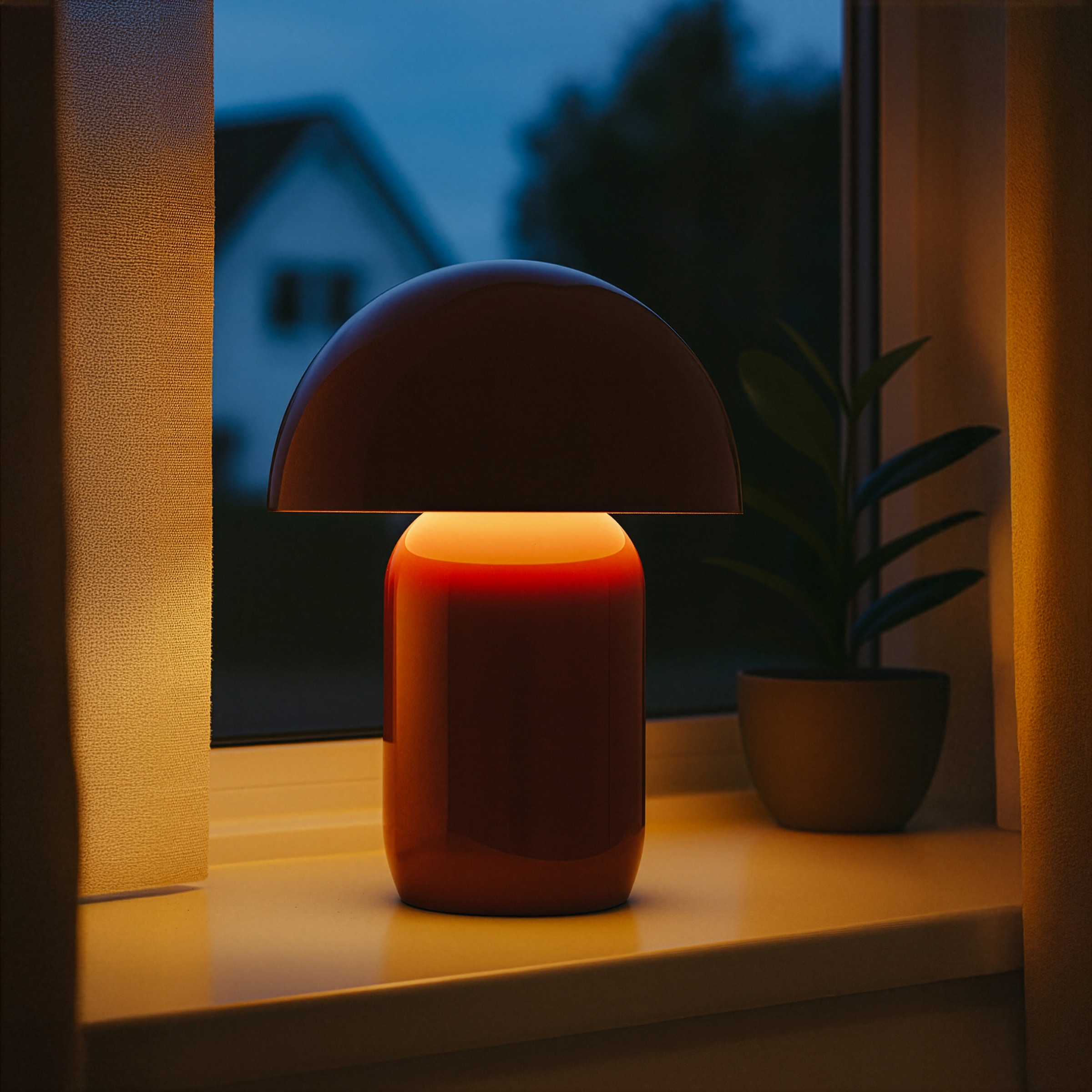 LeGer Home by Lena Gercke LED Tischleuchte »Galilea« LED-Modul 1 Stk. Warmweiß dimmbar, Ø 20 cm, Metall, Akku Tischlampe, Schalter mit Touchfunktion