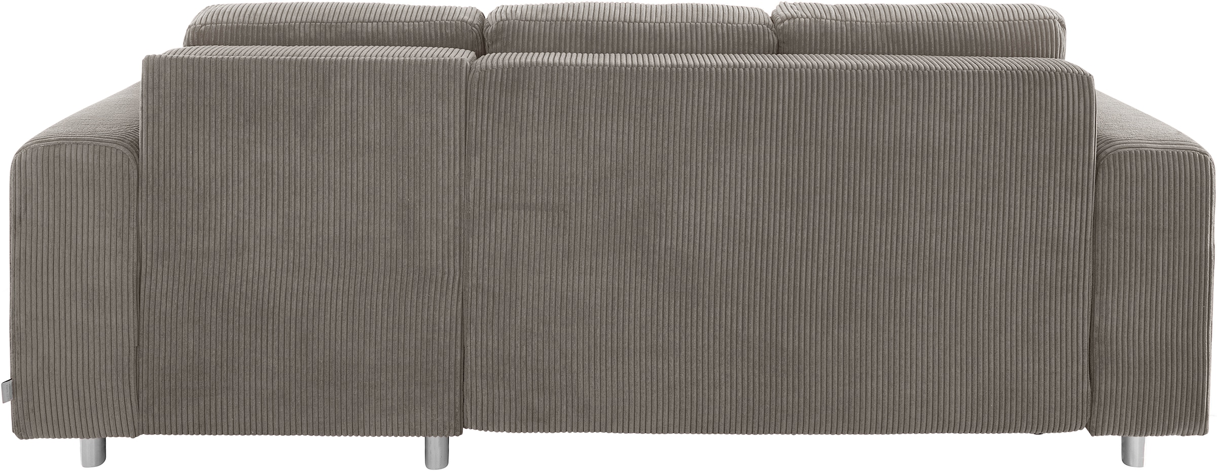 Guido Maria Kretschmer Home&Living Ecksofa »Györ«, L-Form, wahlweise mit Bettfunktion und Bettkasten incl. 2 Zierkissen
