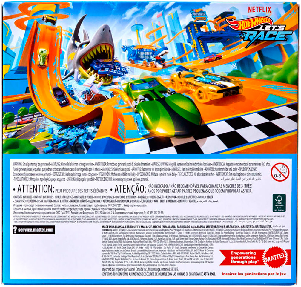 Hot Wheels Spielzeug-Auto »Let´s Race«, (Set, 8 tlg.), sortierte Lieferung