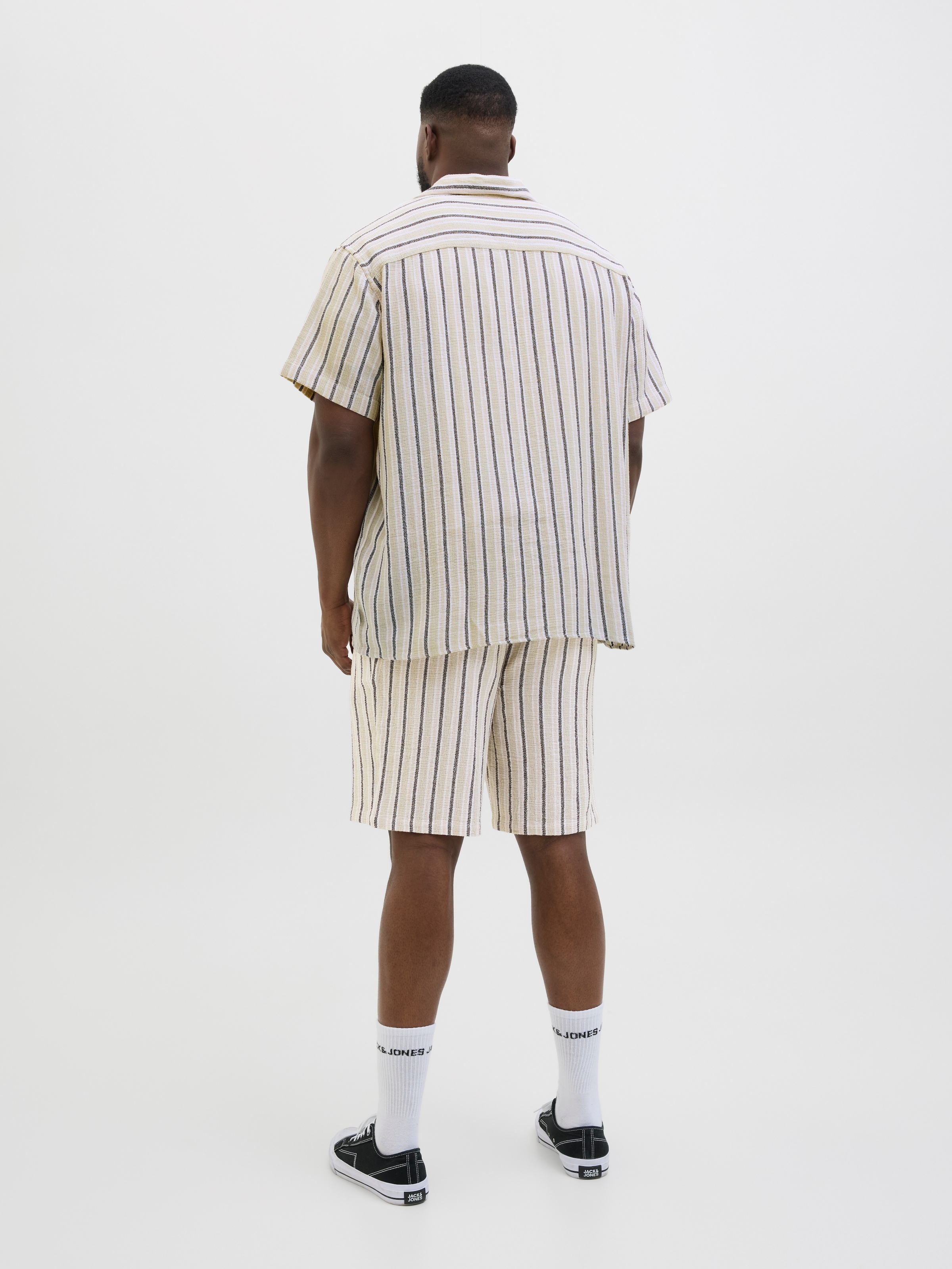 Jack & Jones PlusSize Sweatshorts »JPSTJAIDEN COBA STRIPE JOG SHORT SN PLS«
