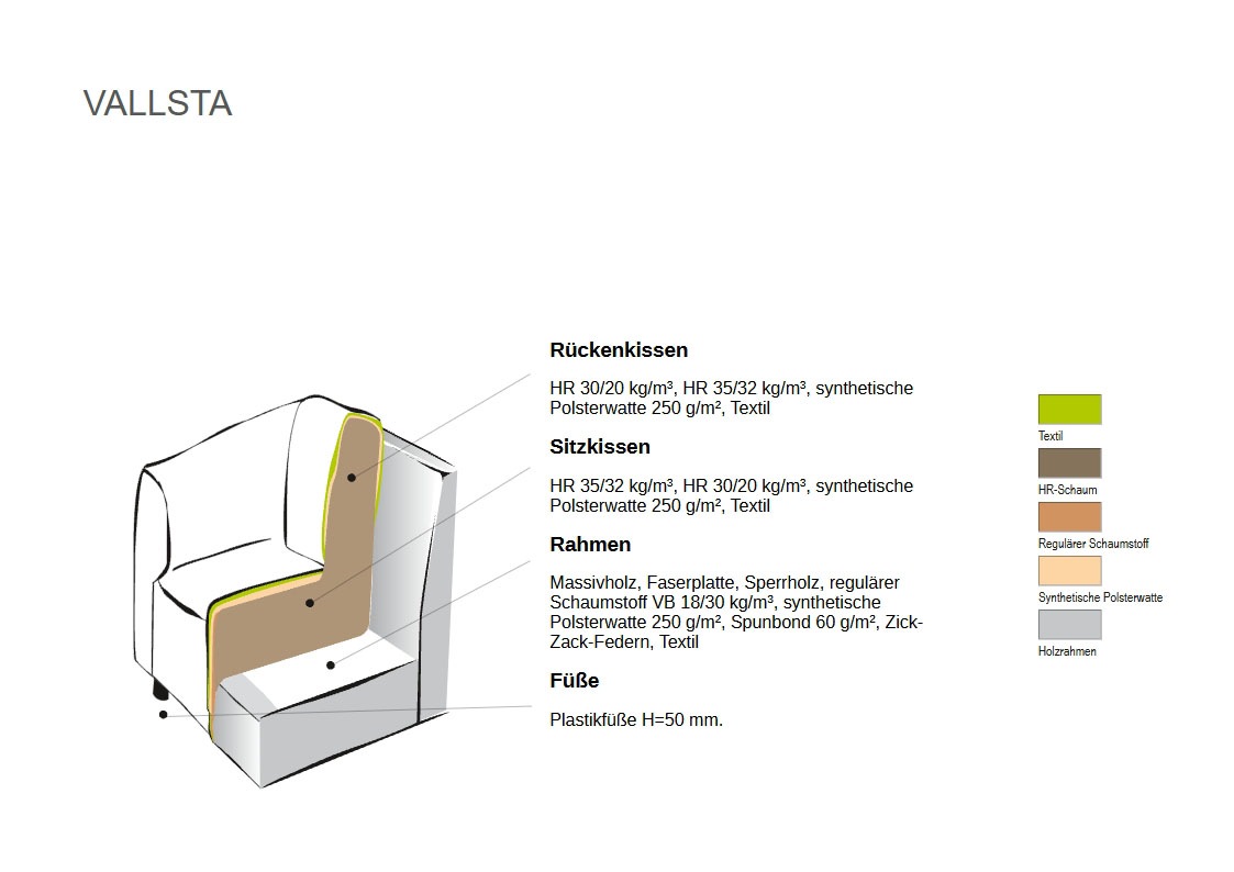 andas Sessel »Vallsta«, Breite 85 cm, Chenille oder Boucle Stoff, Drehfunktion verfügbar