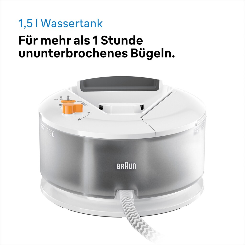 Braun Dampfbügelstation »CareStyle Compact IS2132WH«