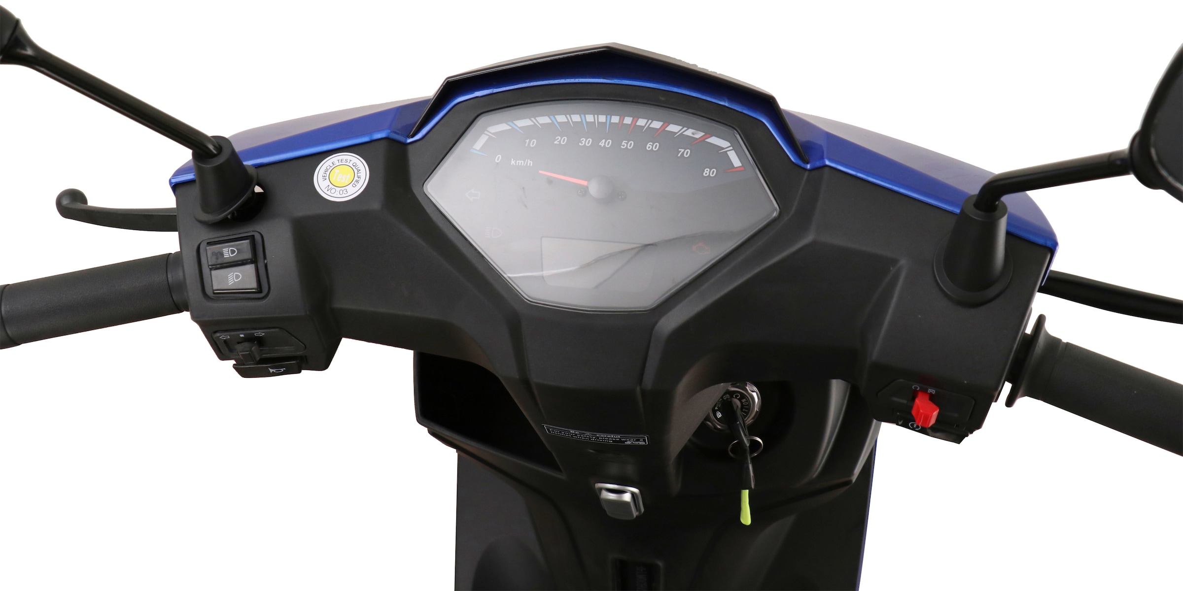 GT UNION Motorroller »Sonic X kaufen Komplett-Set, Euro inkl. 5, ( km/h, 2 cm³, mit Topcase), online tlg., 50 3 Topcase PS, 45 50-45«