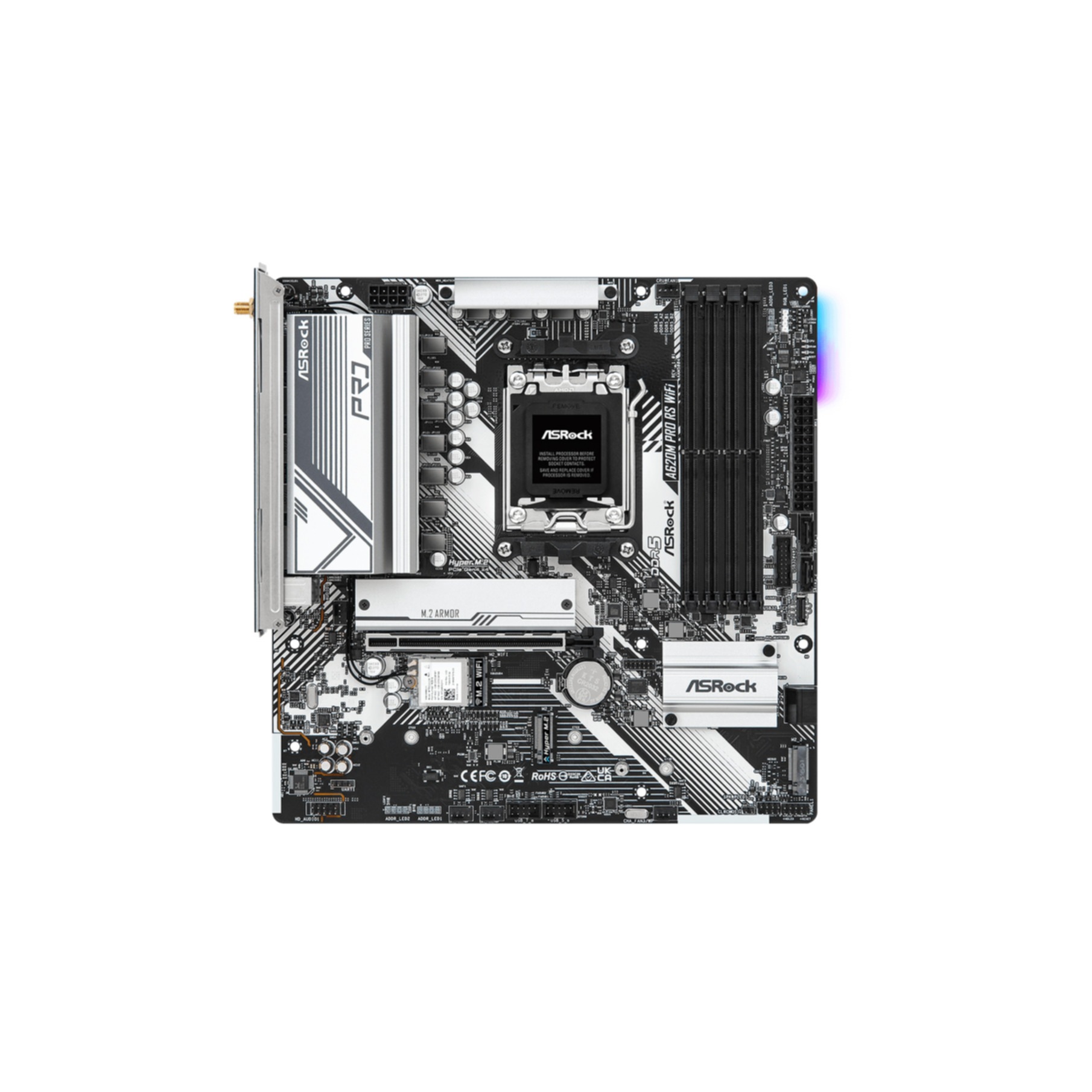 Asrock Mainboard »A620M Pro RS WiFi«