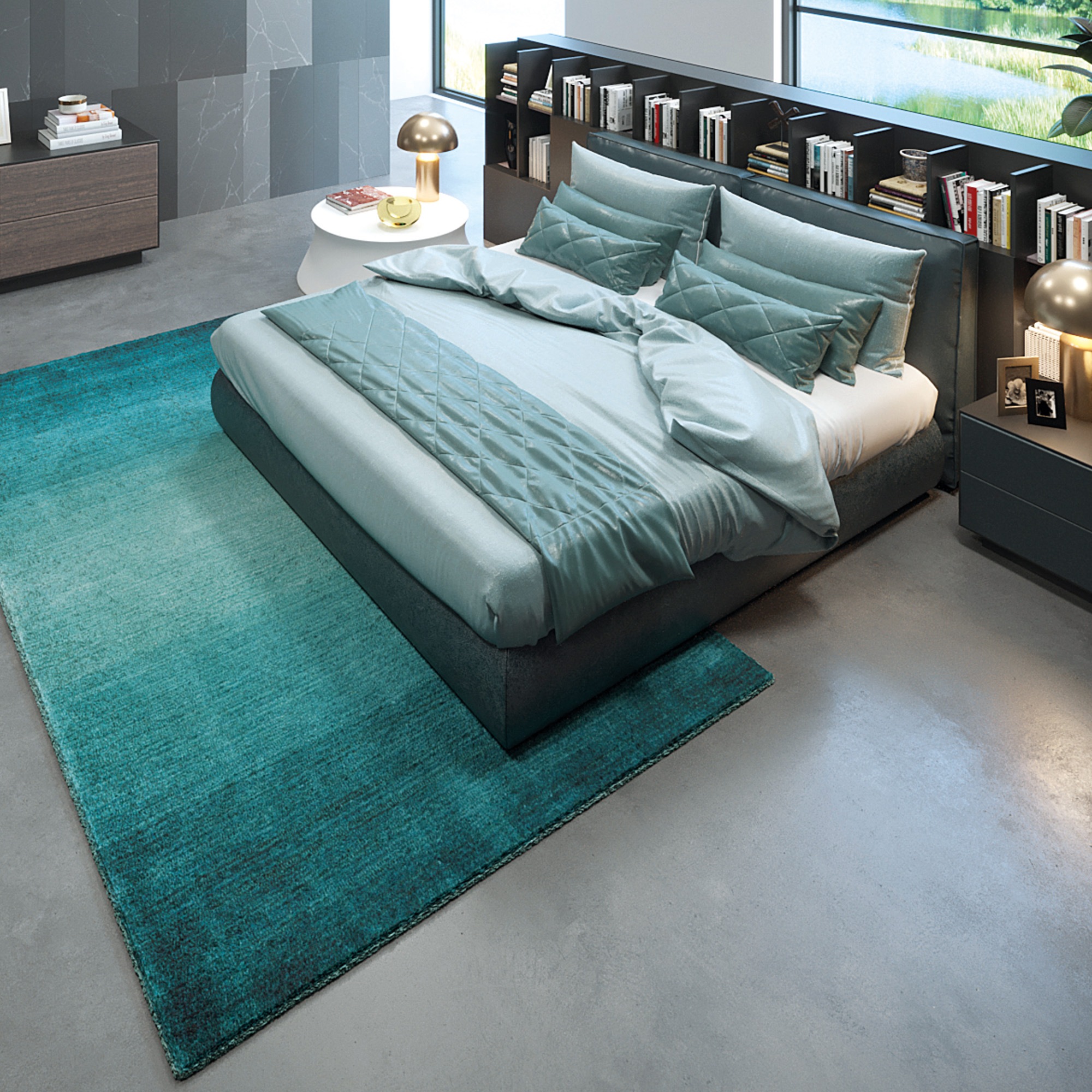 THEKO Wollteppich "Wool Comfort" rechteckig 14 mm Höhe Handweb Teppich, rei günstig online kaufen