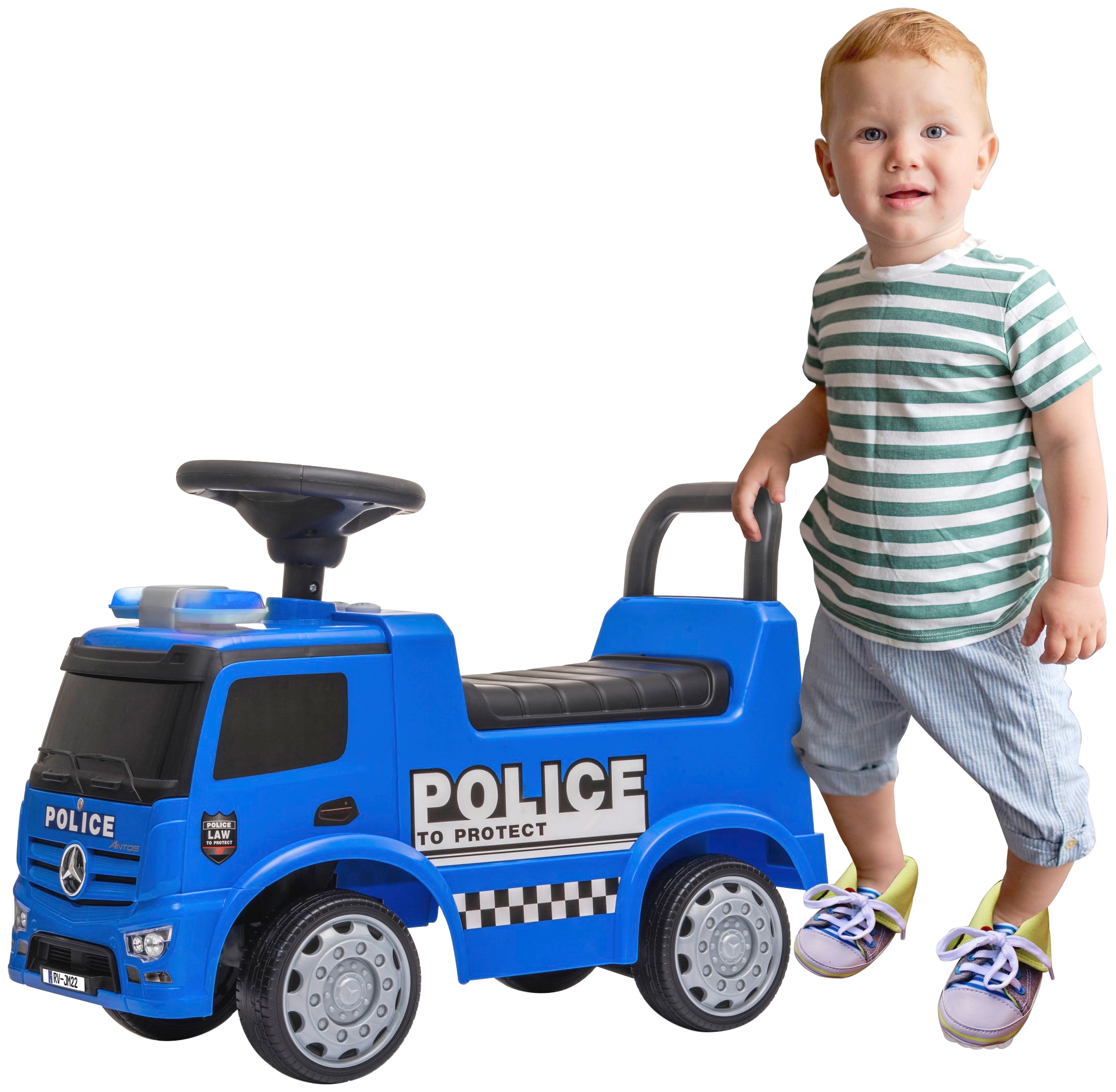 Jamara Rutscherauto »Mercedes-Benz Polizei«
