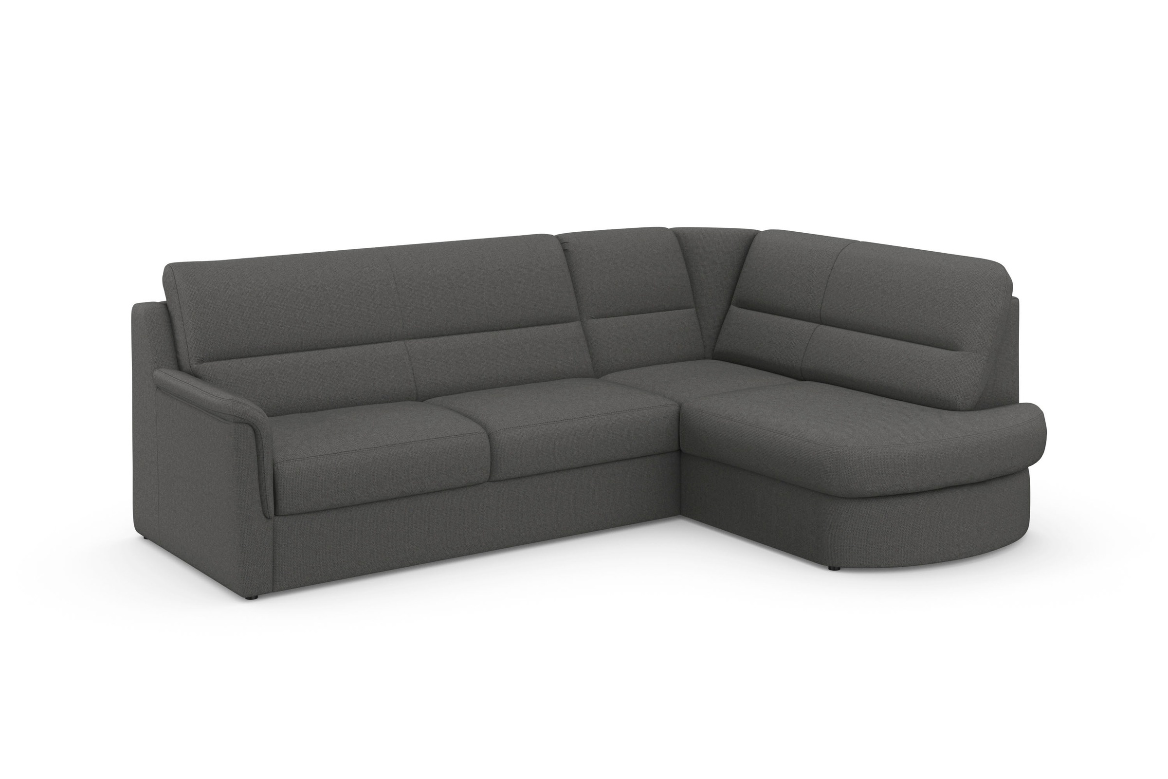 sit&more Ecksofa »Panini L-Form«, wahlweise mit Bettfunktion und Bettkasten