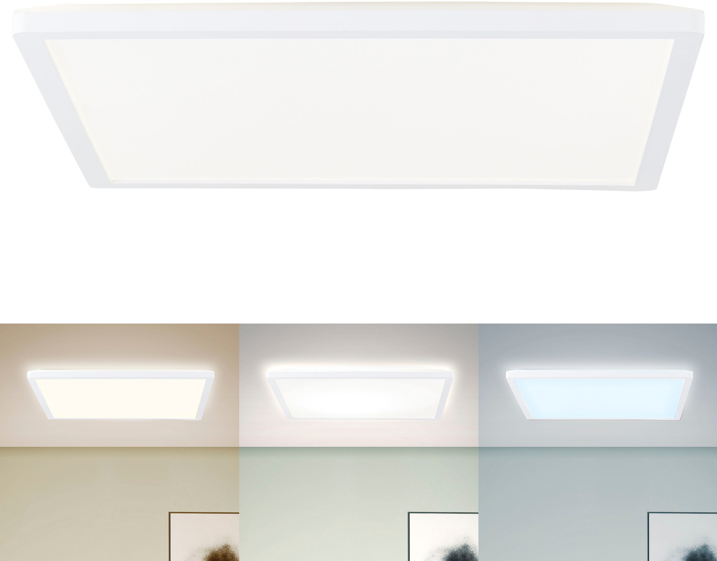 my home LED Deckenleuchte »Enno«, 1 flammig, Leuchtmittel LED-Board   LED f günstig online kaufen