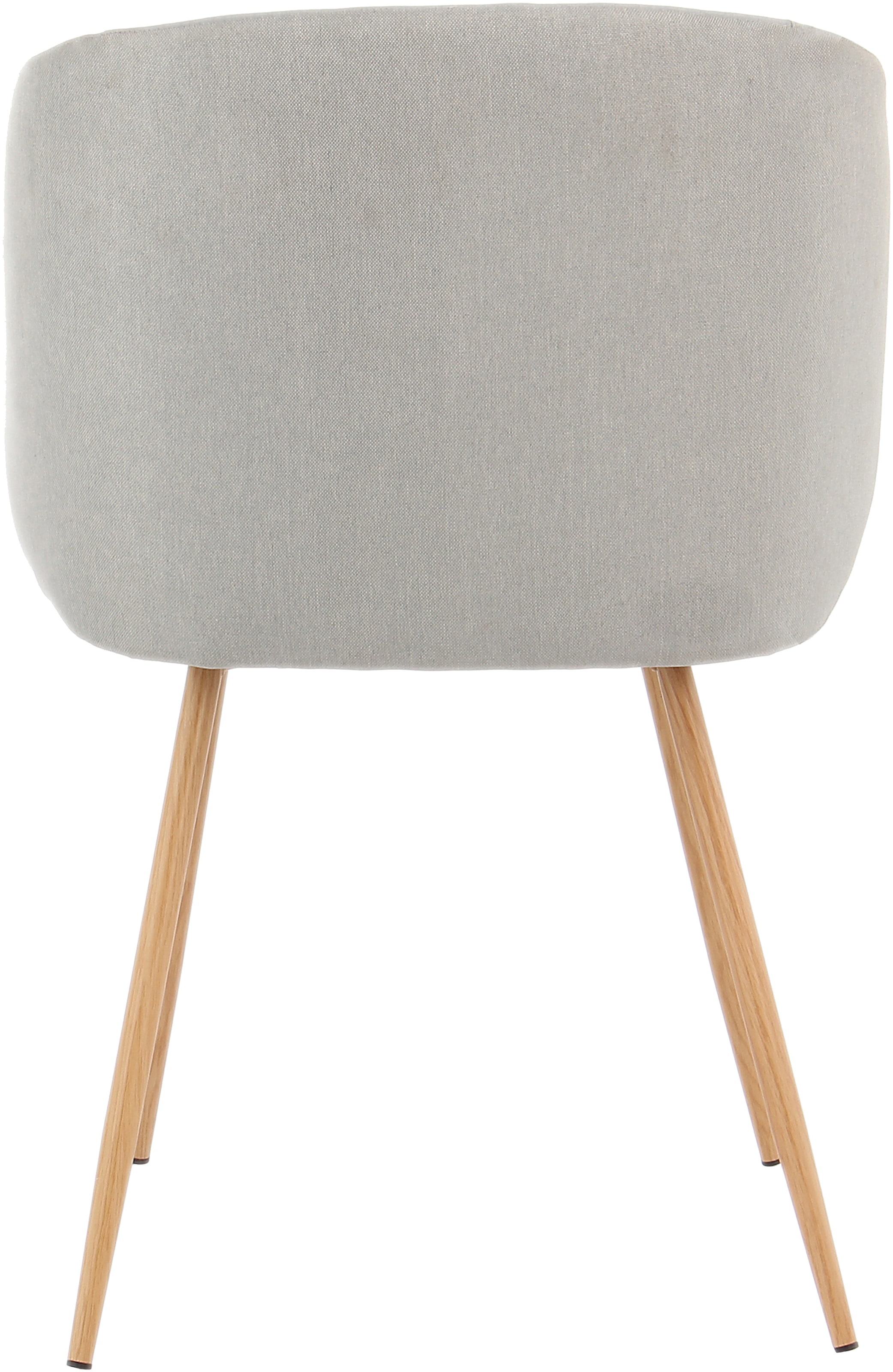 Kayoom Polsterstuhl »Stuhl Celina 110 2er-Set Grau,samtweicher Bezug in moderner Farbgebung« (Set) 2 Stk.samtweicher Bezug, bequem, zeitlos, Hingucker in jedem Wohnbereich