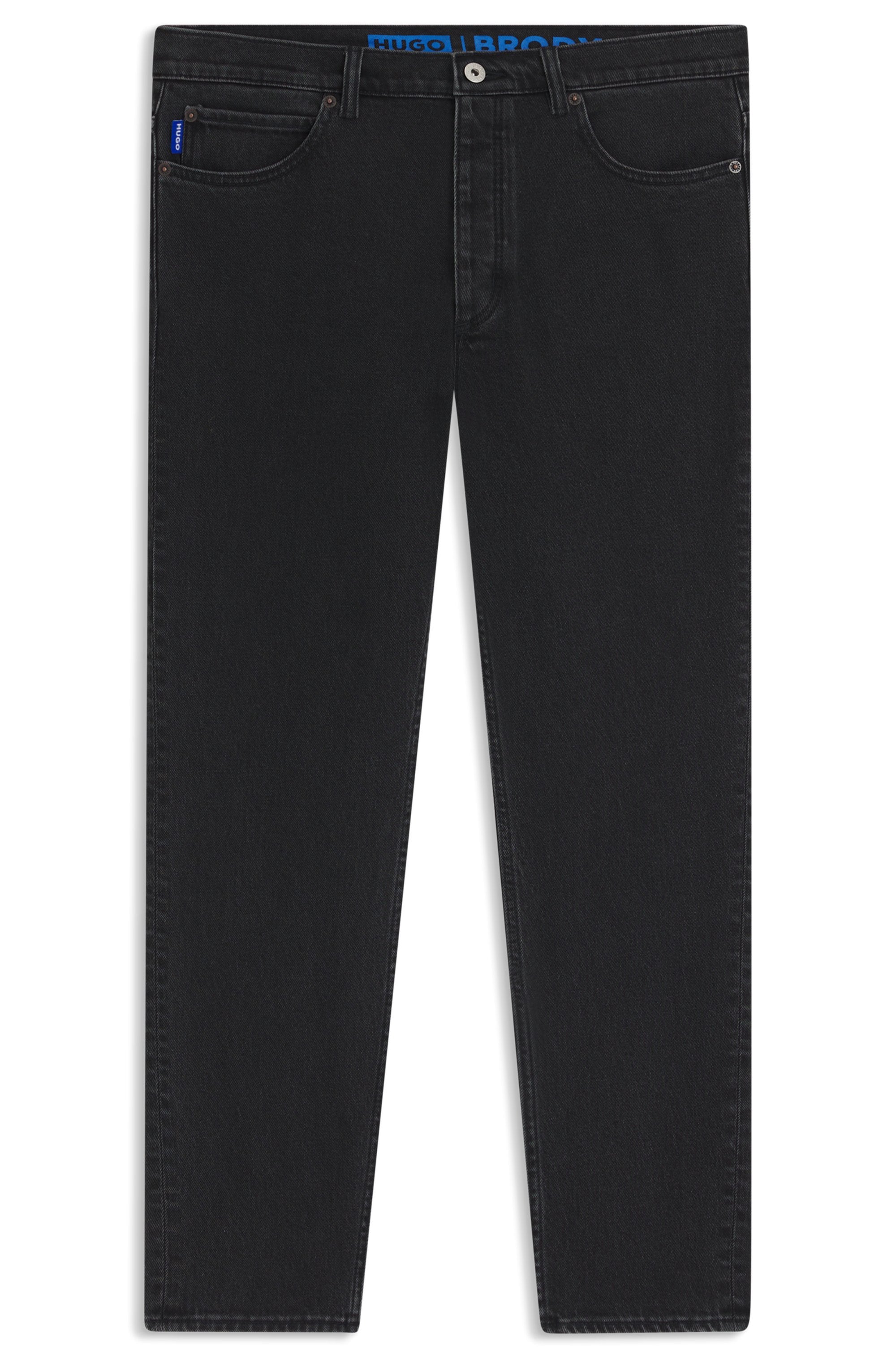 HUGO Blue Tapered-fit-Jeans »Brody«, mit Stone-washed-Finish