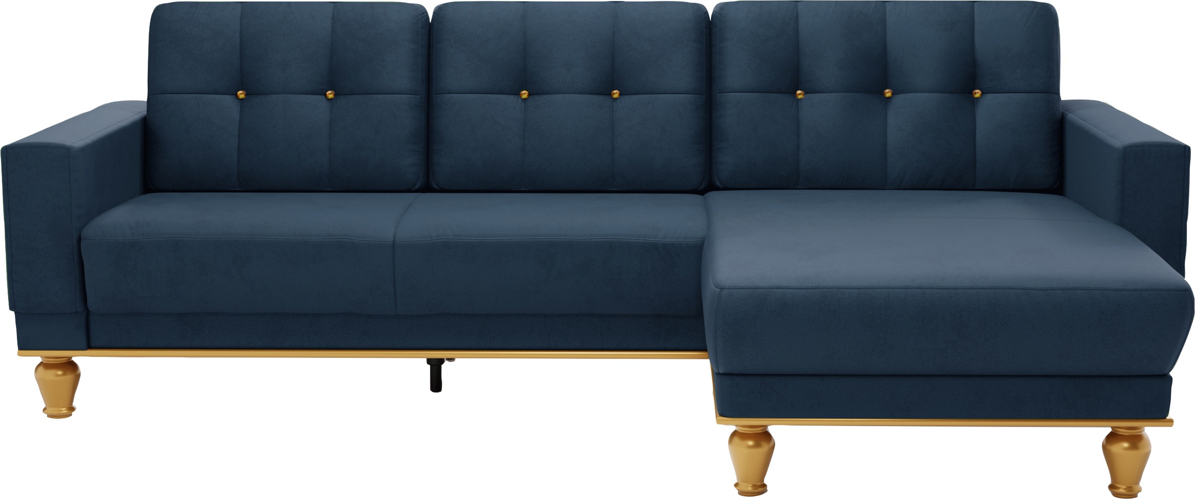 sit&more Ecksofa »Orient 5 L-Form«, mit Strass-Stein, wahlweise mit Bettfun günstig online kaufen